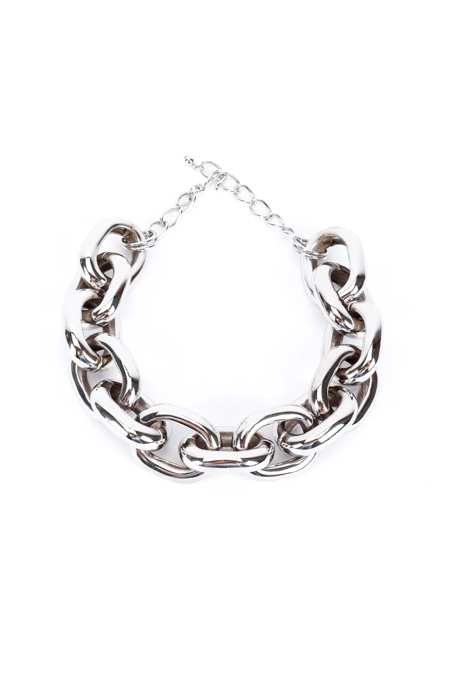 Oversized Cable Chain Collar Necklace