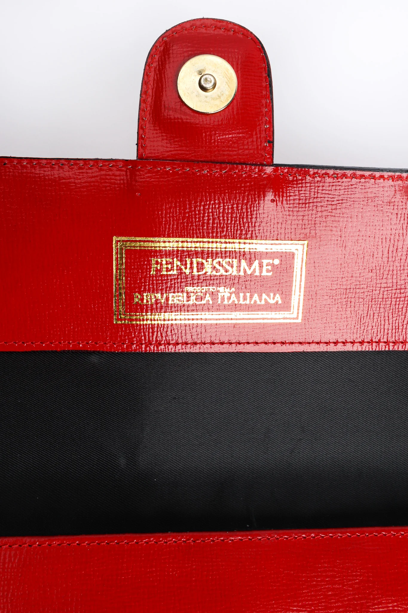 Oversized Leather Envelope Clutch - Image 14
