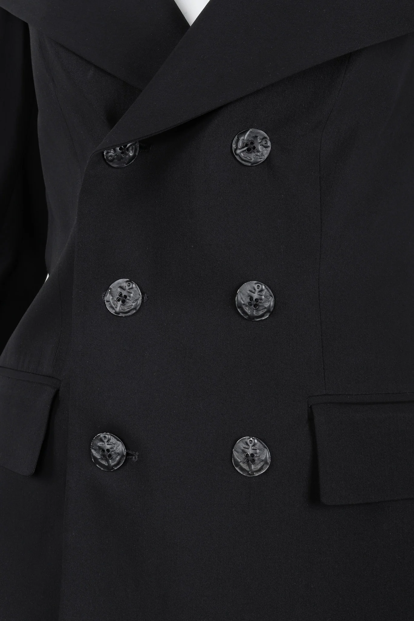 Oversized Lapel Sailor Jacket - Image 11