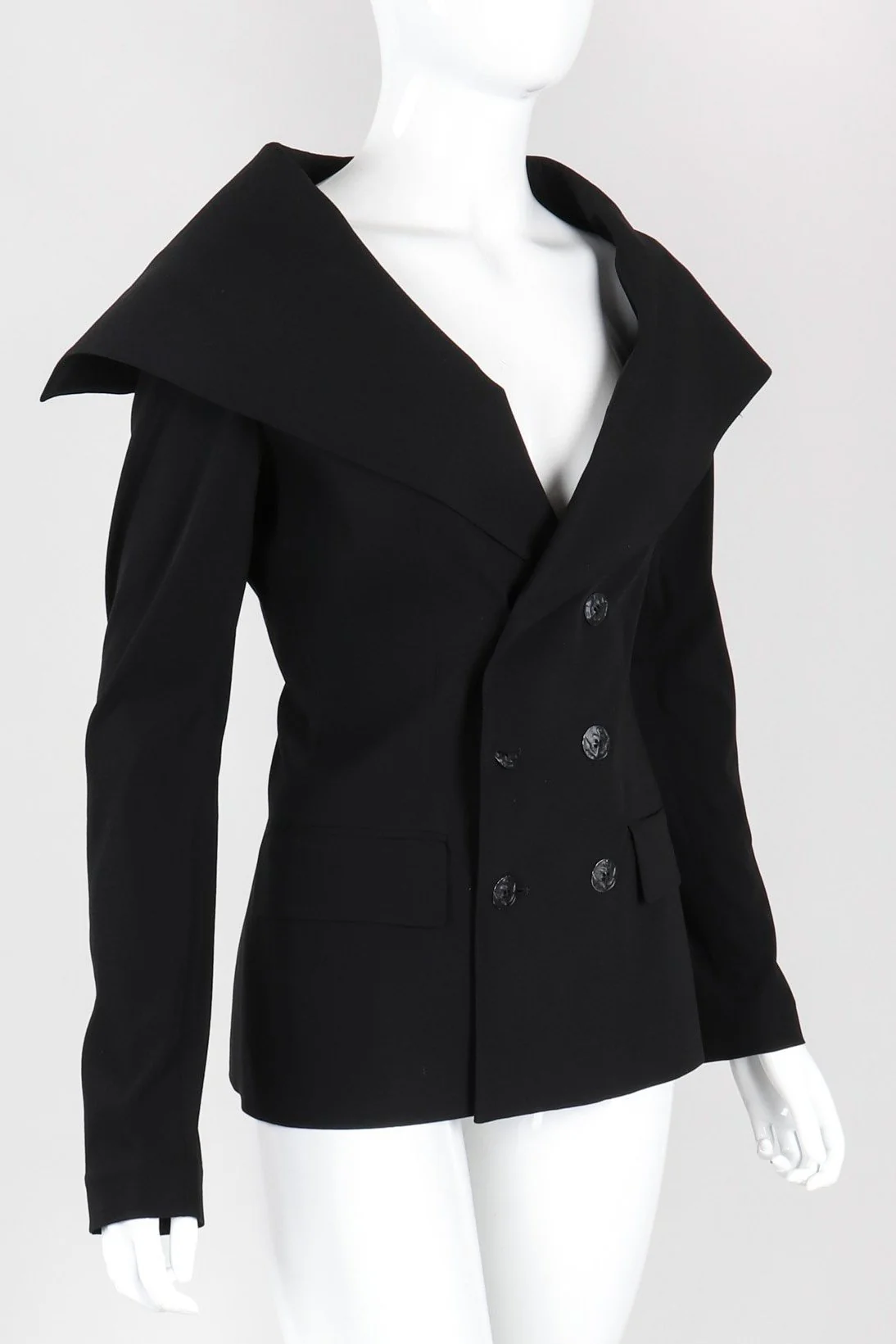 Oversized Lapel Sailor Jacket - Image 2