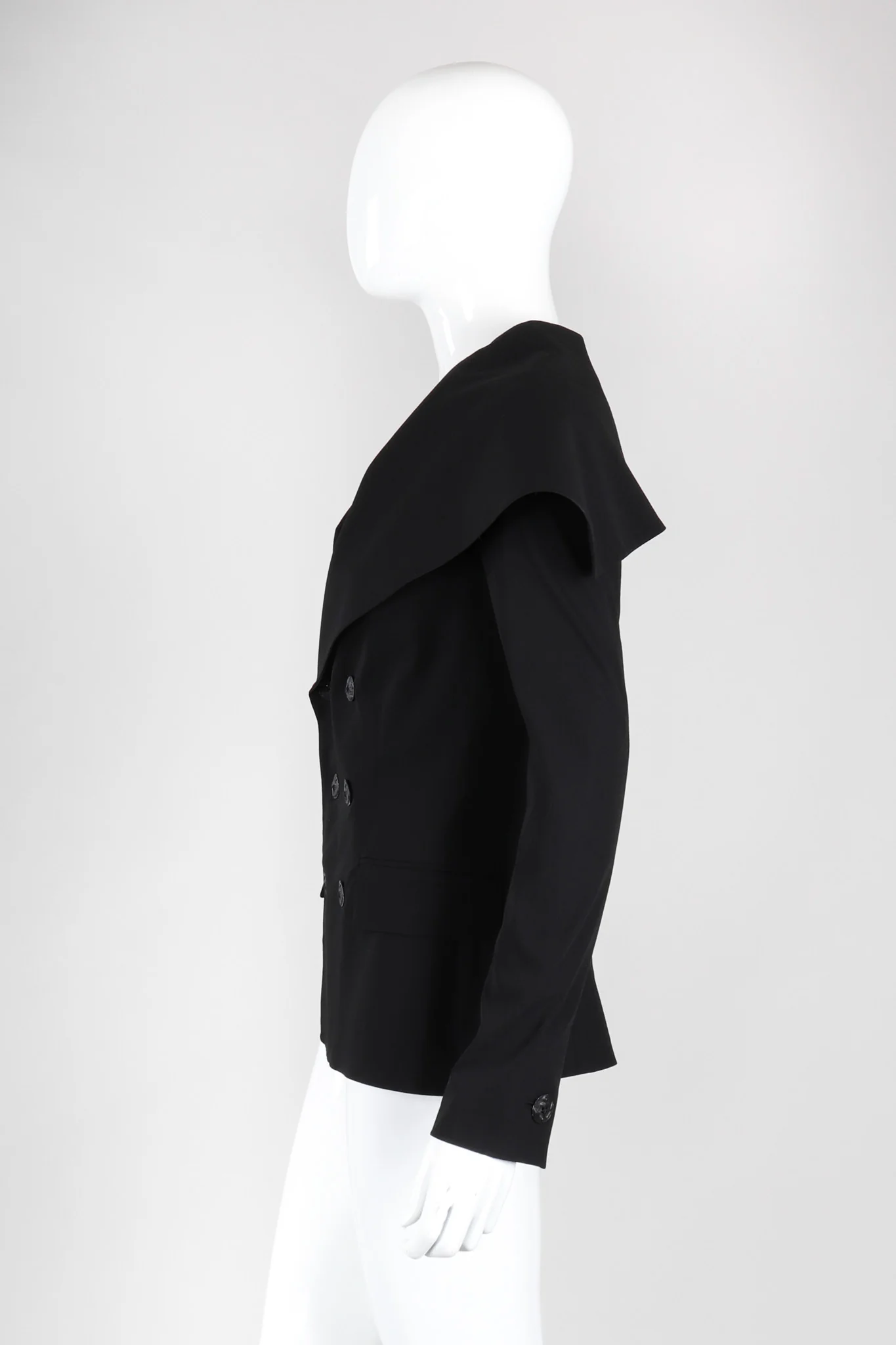 Oversized Lapel Sailor Jacket - Image 5