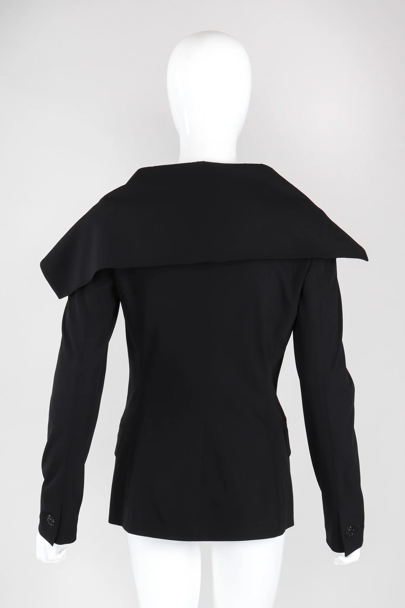 Oversized Lapel Sailor Jacket - Image 7