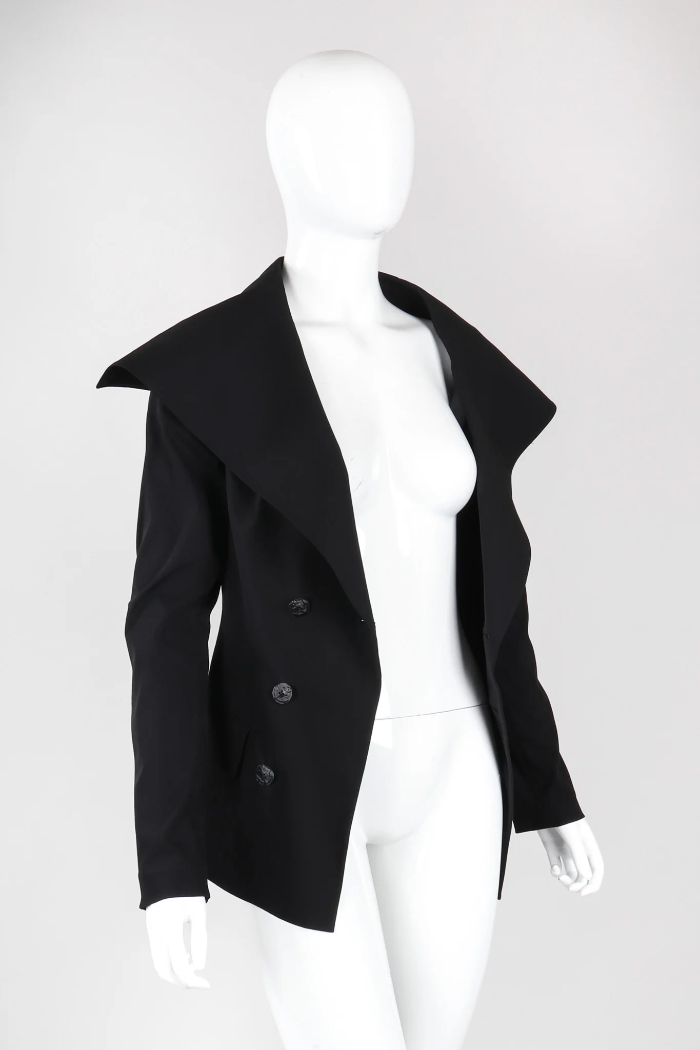Oversized Lapel Sailor Jacket - Image 8