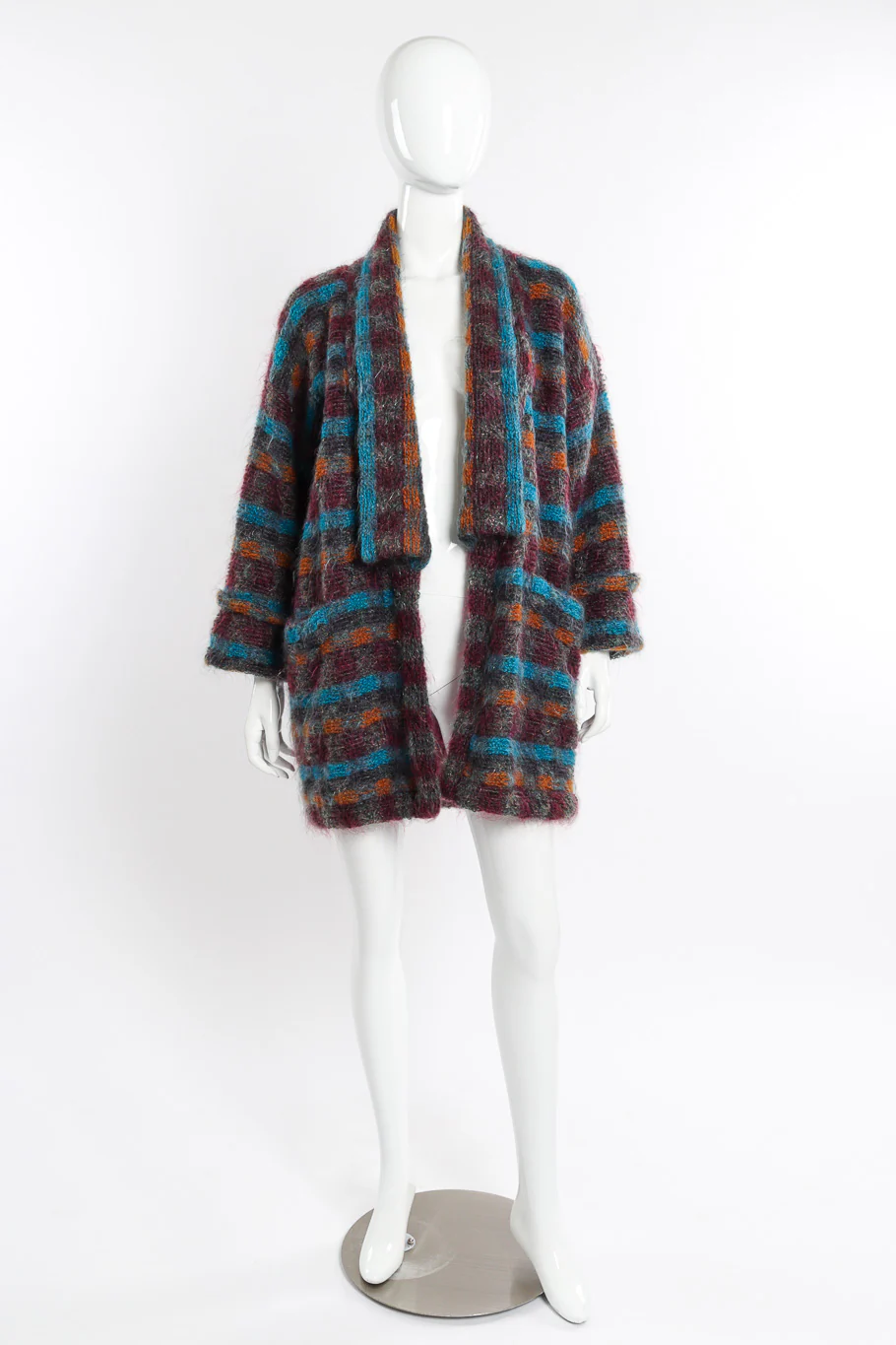 Oversized Mohair Cardigan - Image 2