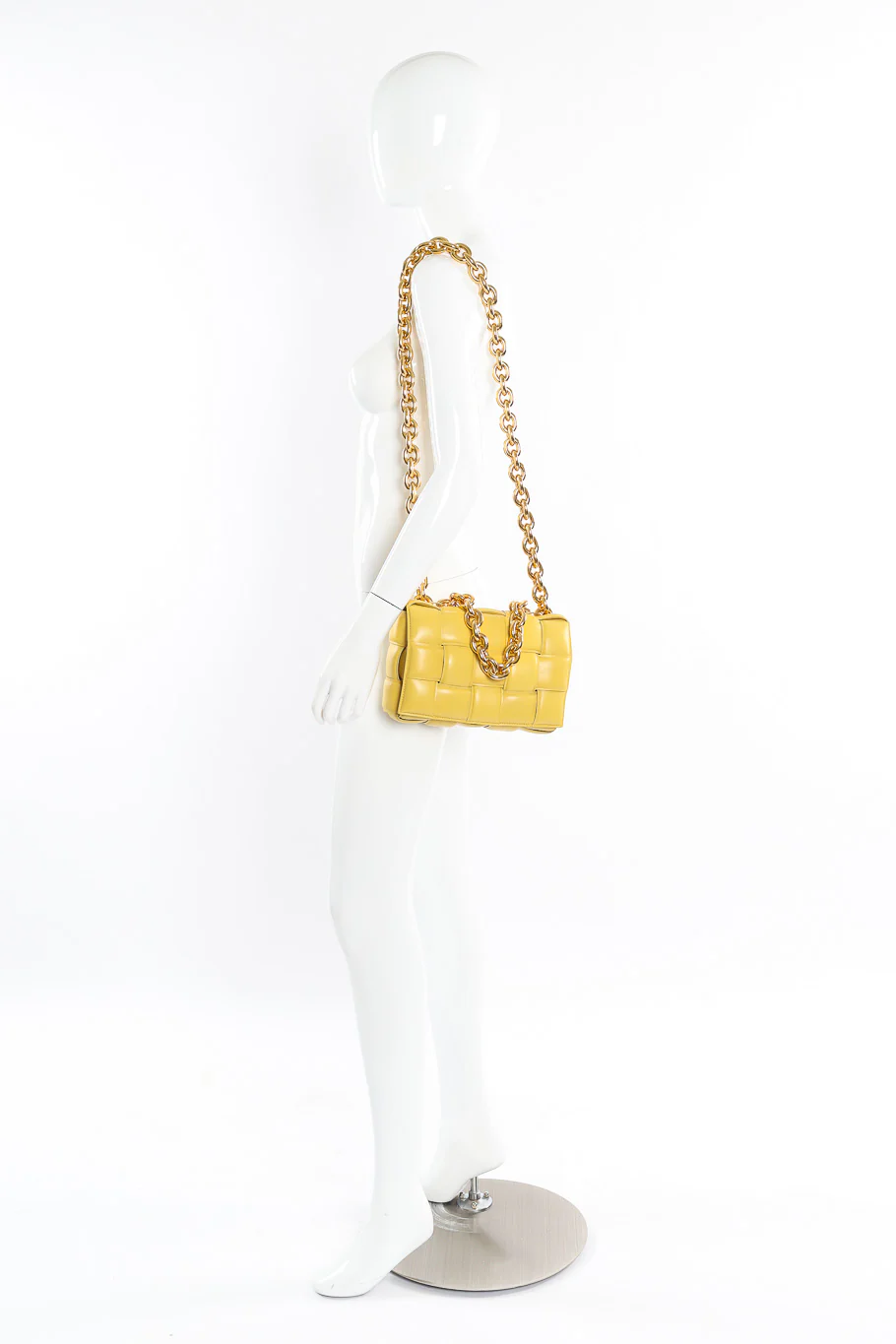 2020 F/W Padded Leather Cassette Bag - Image 2