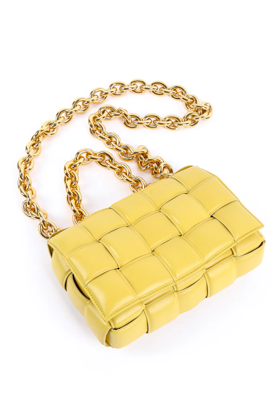 2020 F/W Padded Leather Cassette Bag - Image 3
