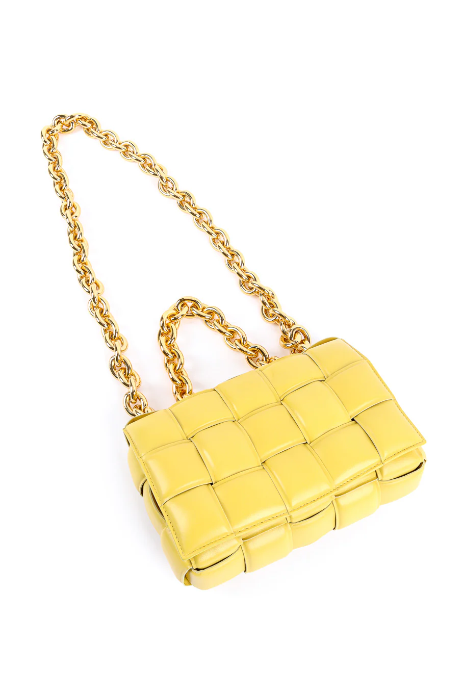 2020 F/W Padded Leather Cassette Bag - Image 4