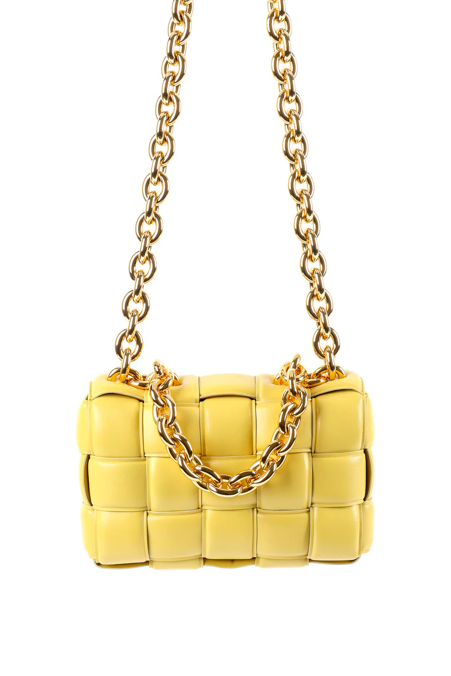 2020 F/W Padded Leather Cassette Bag - Image 5