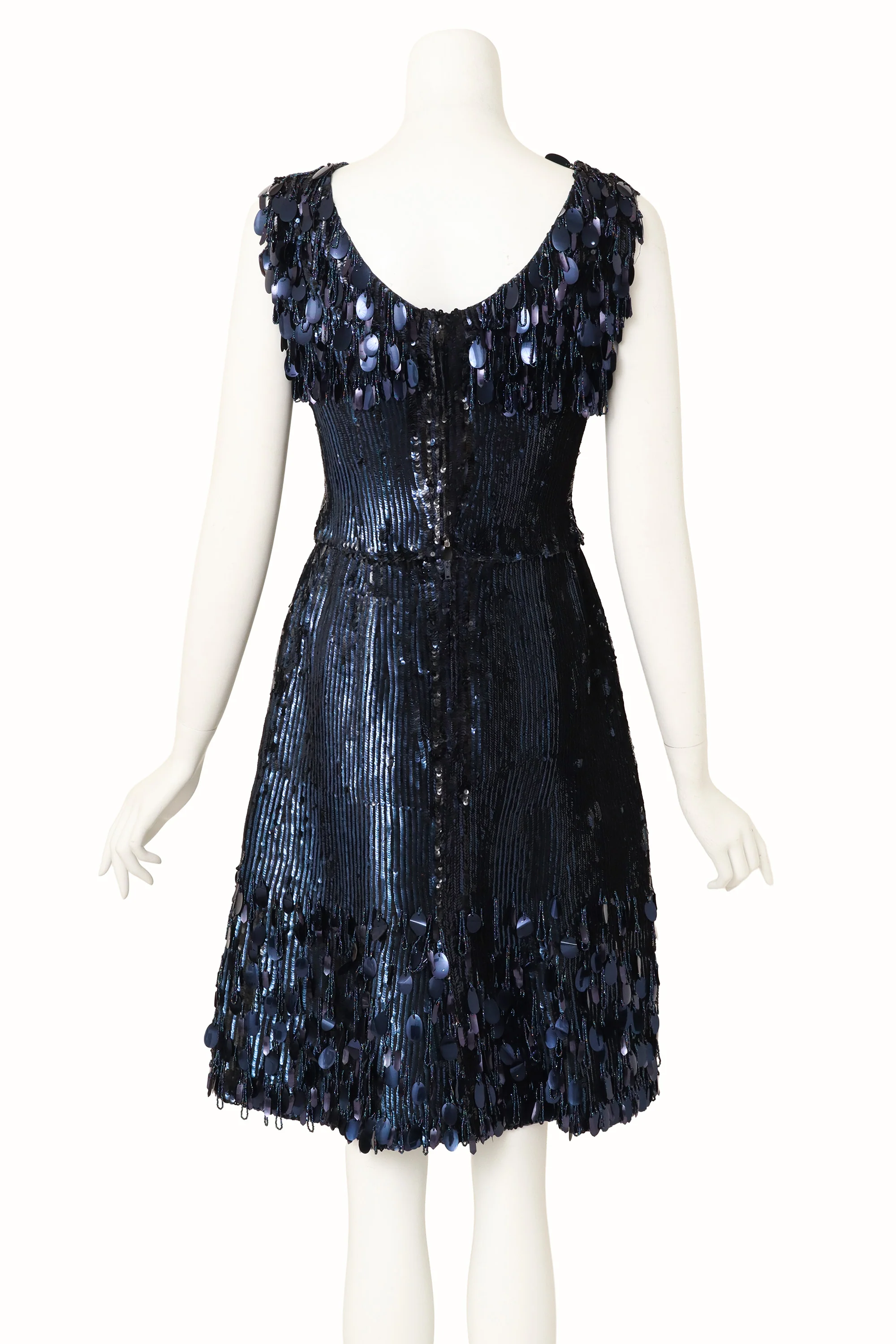 Paillette Beaded Party Dress - Image 5