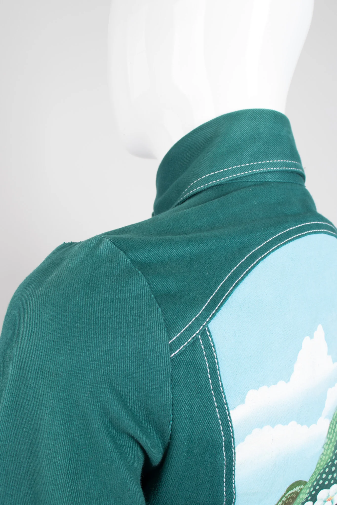 Painted Western Shirt Jacket - Image 9