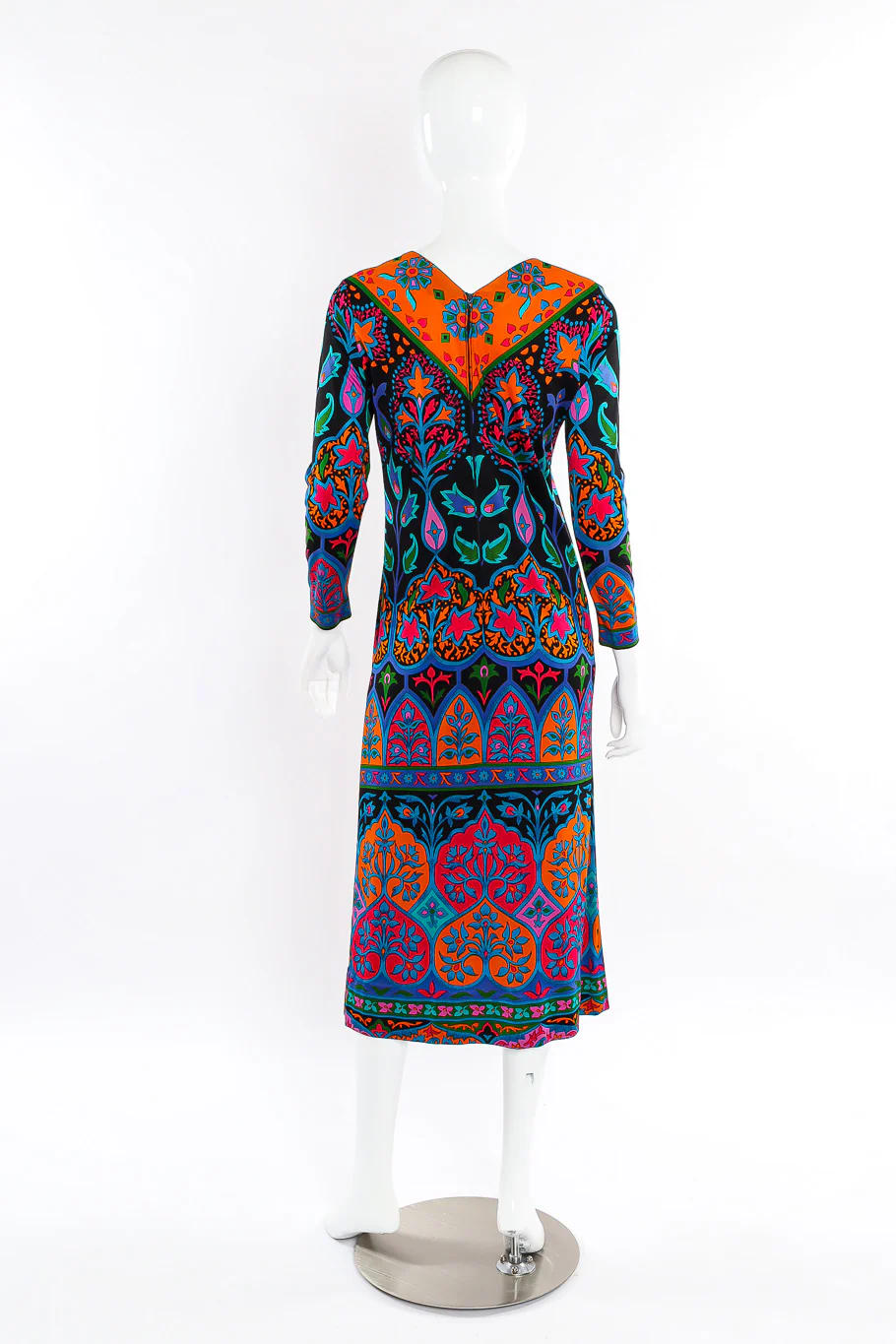 Paisley Floral Tunic Dress - Image 3