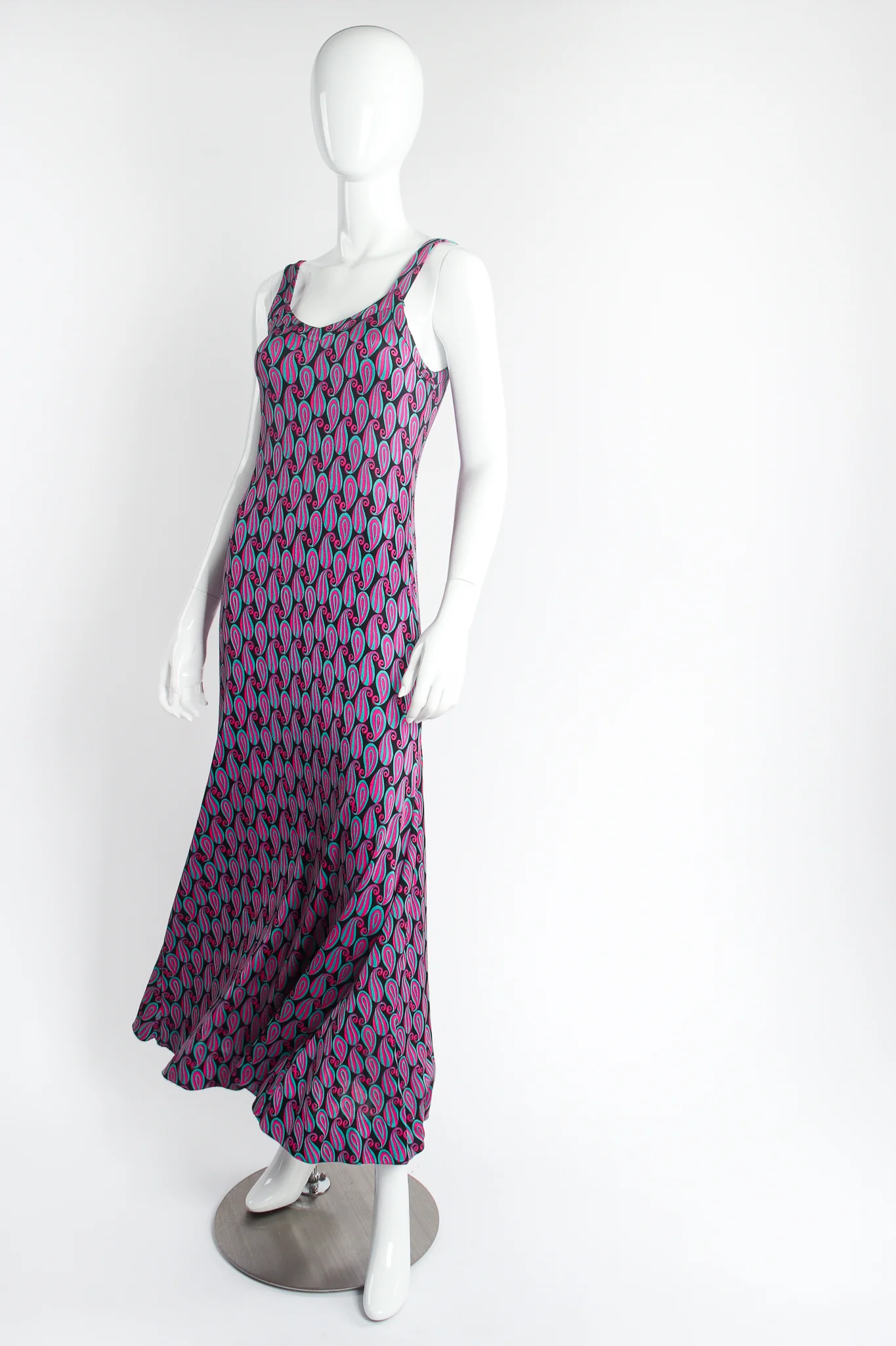Paisley Jersey Maxi Dress & Jacket Set - Image 2