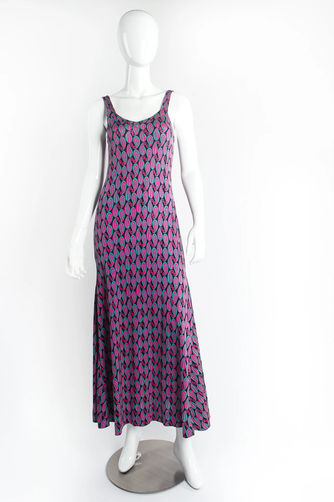 Paisley Jersey Maxi Dress & Jacket Set - Image 5