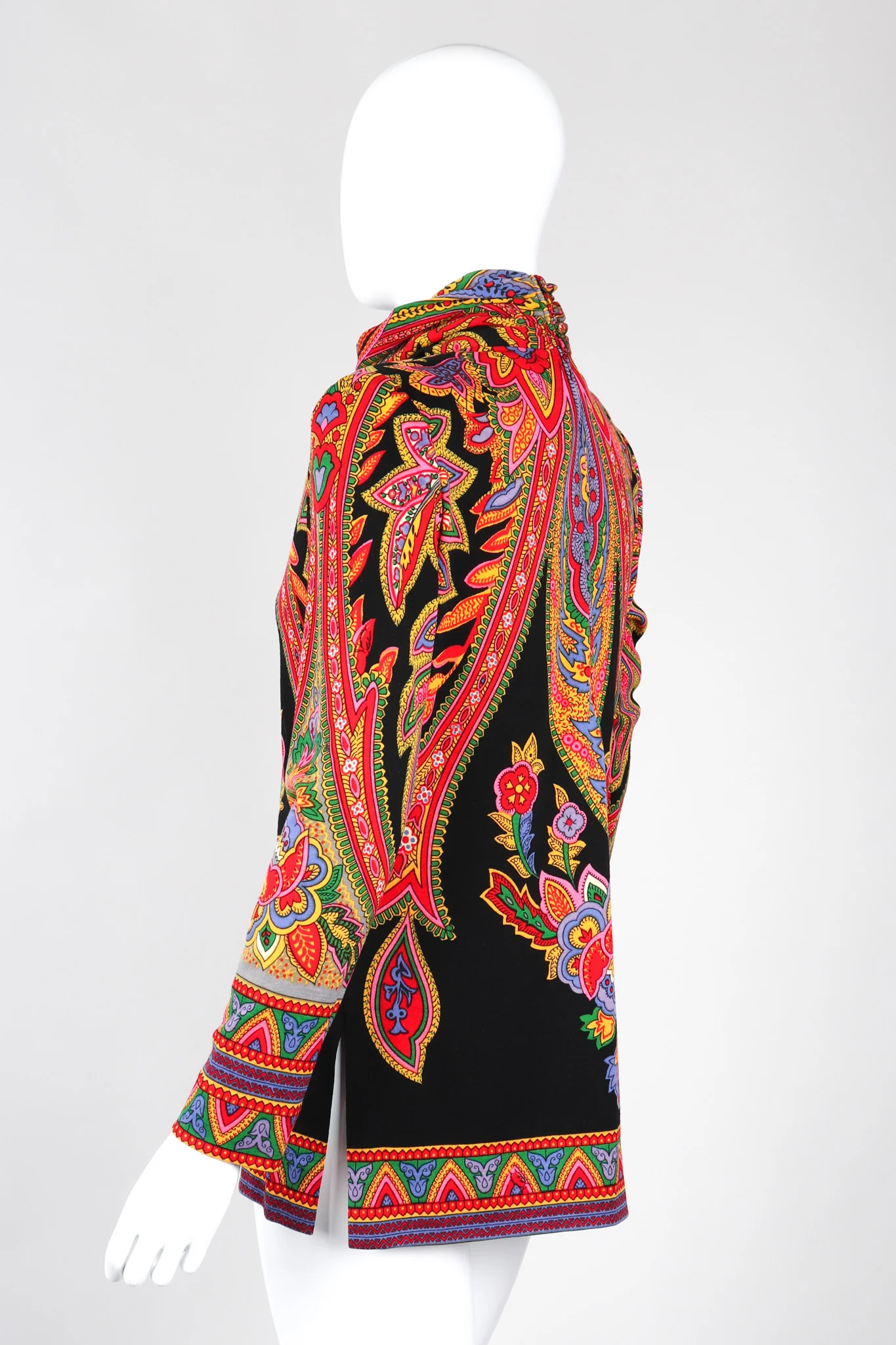 Paisley Knit Turtleneck Tunic - Image 5