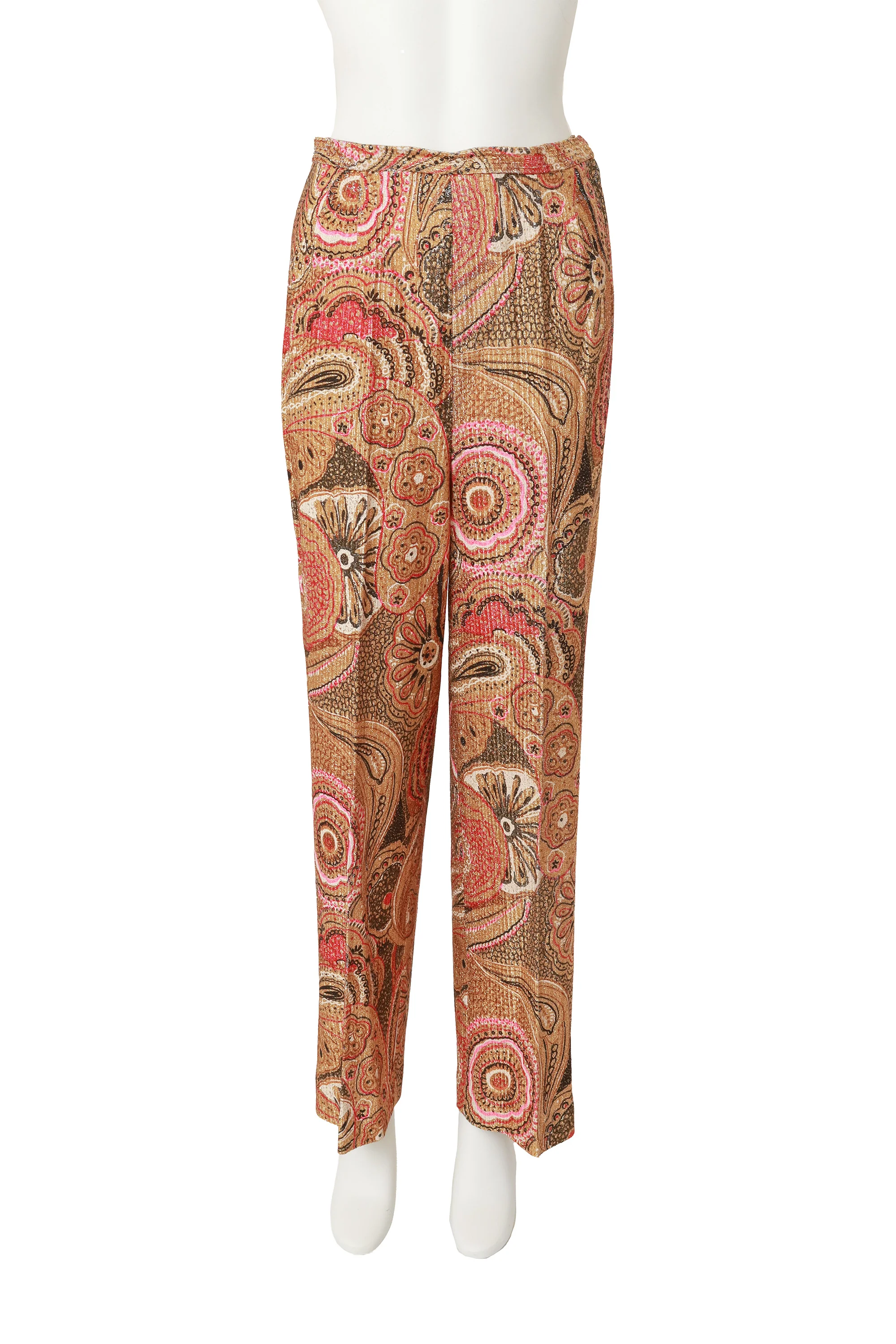 Paisley Lamé Tunic & Pant Set - Image 6