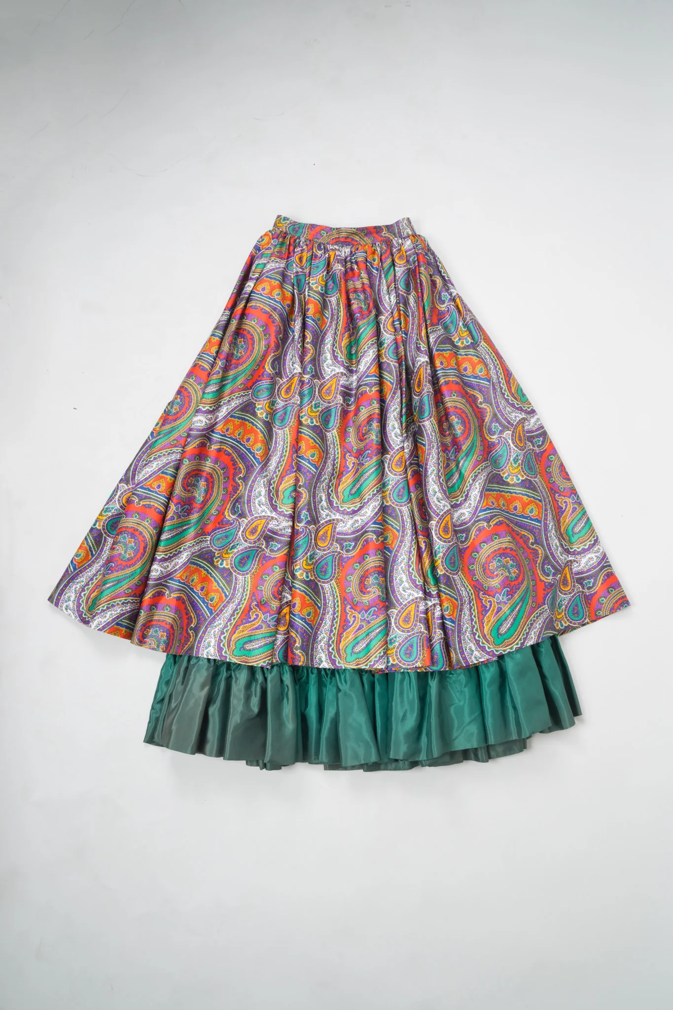 Paisley Layered Skirt - Image 11