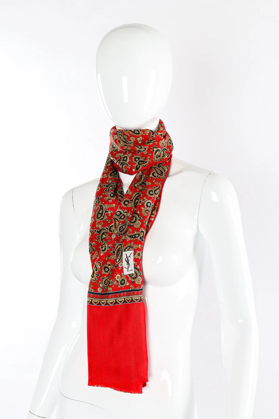 Paisley Pattern Scarf - Image 3