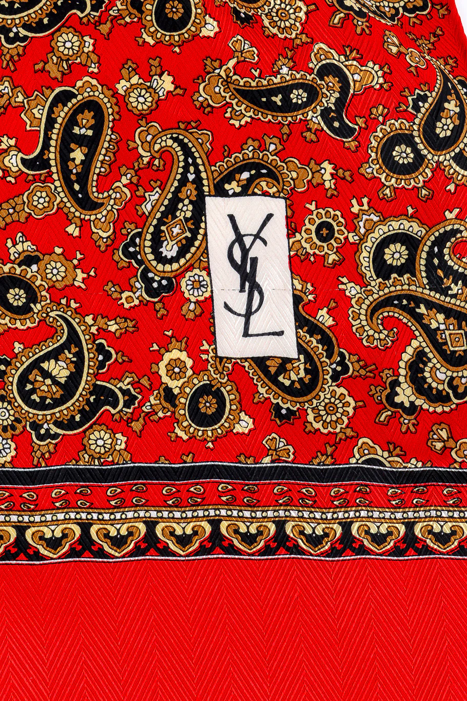 Paisley Pattern Scarf - Image 7