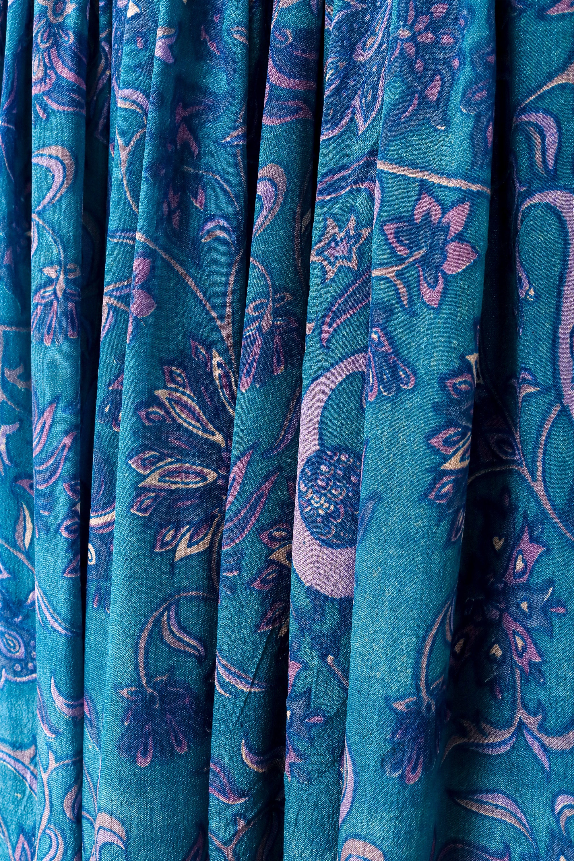 Paisley Peasant Tunic Dress - Image 3
