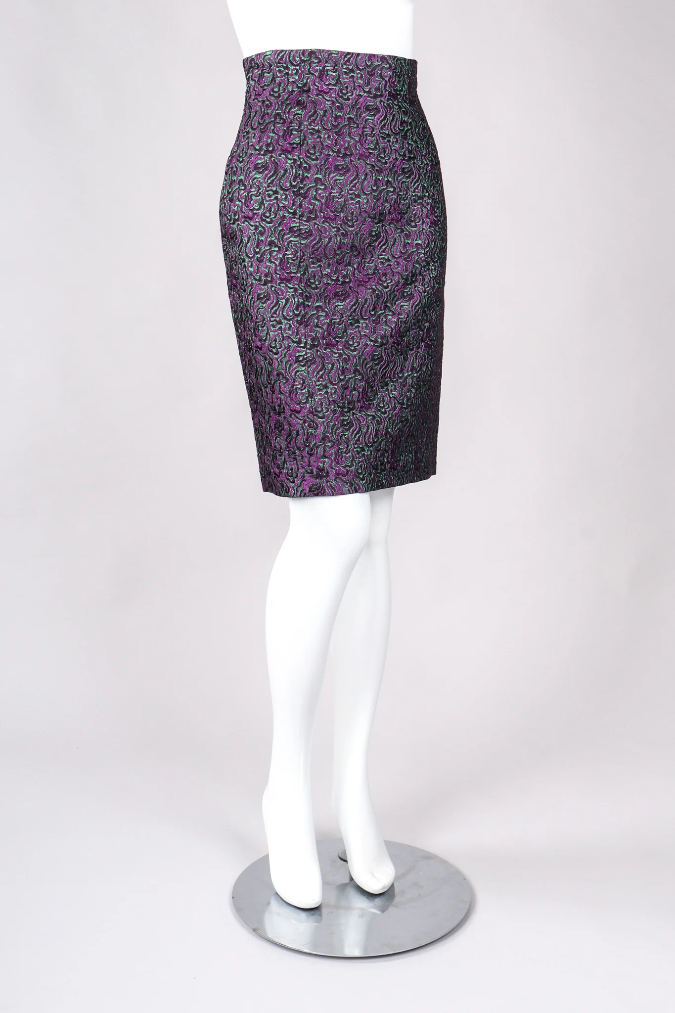 Paisley Peplum Jacket & Skirt Set - Image 11