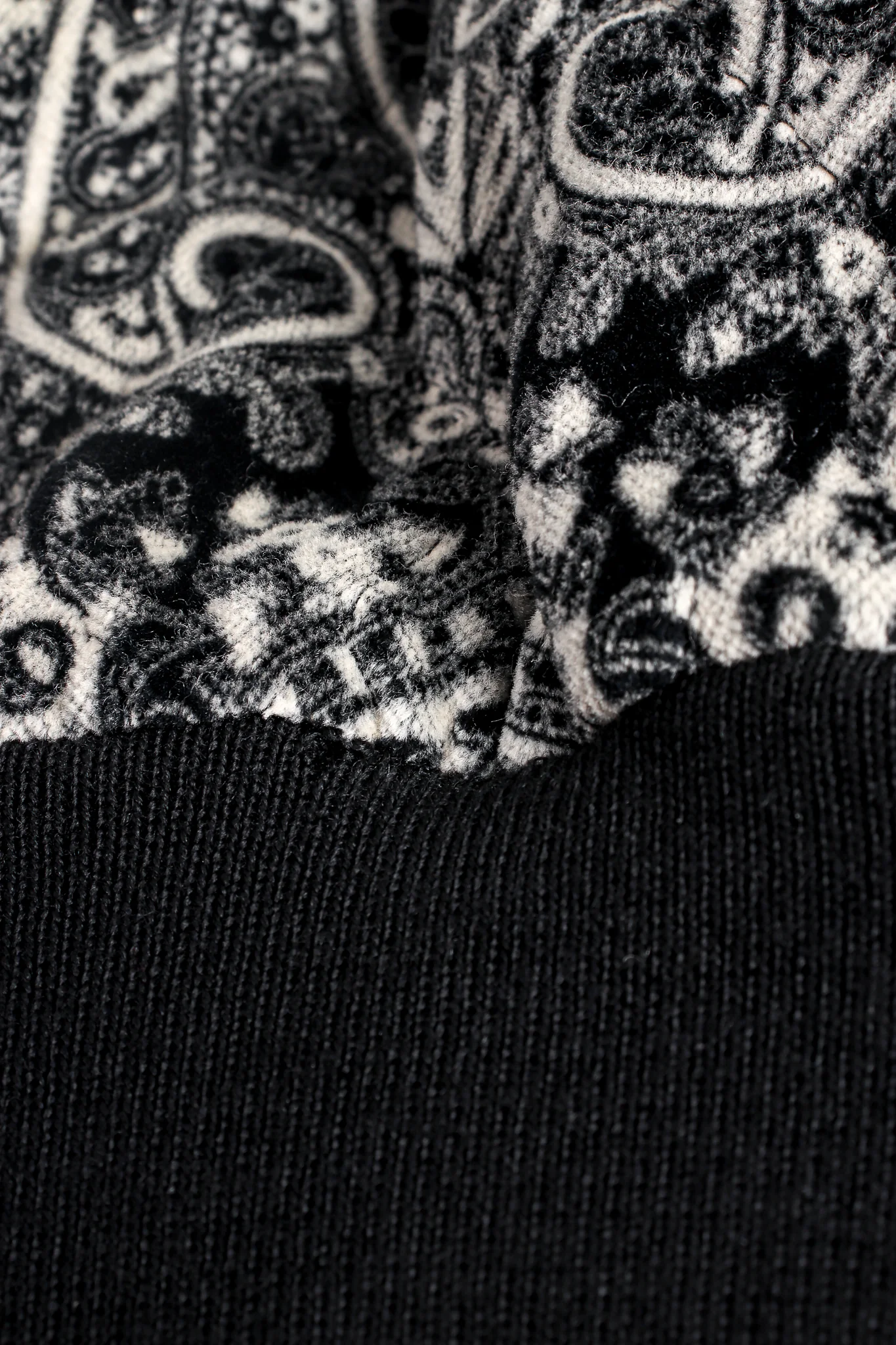 Paisley Quilted Velvet Bomber Jacket - Image 12