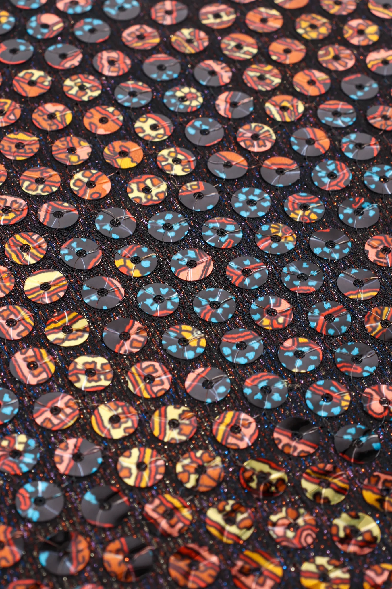 Paisley Sequin Duster Coat - Image 11