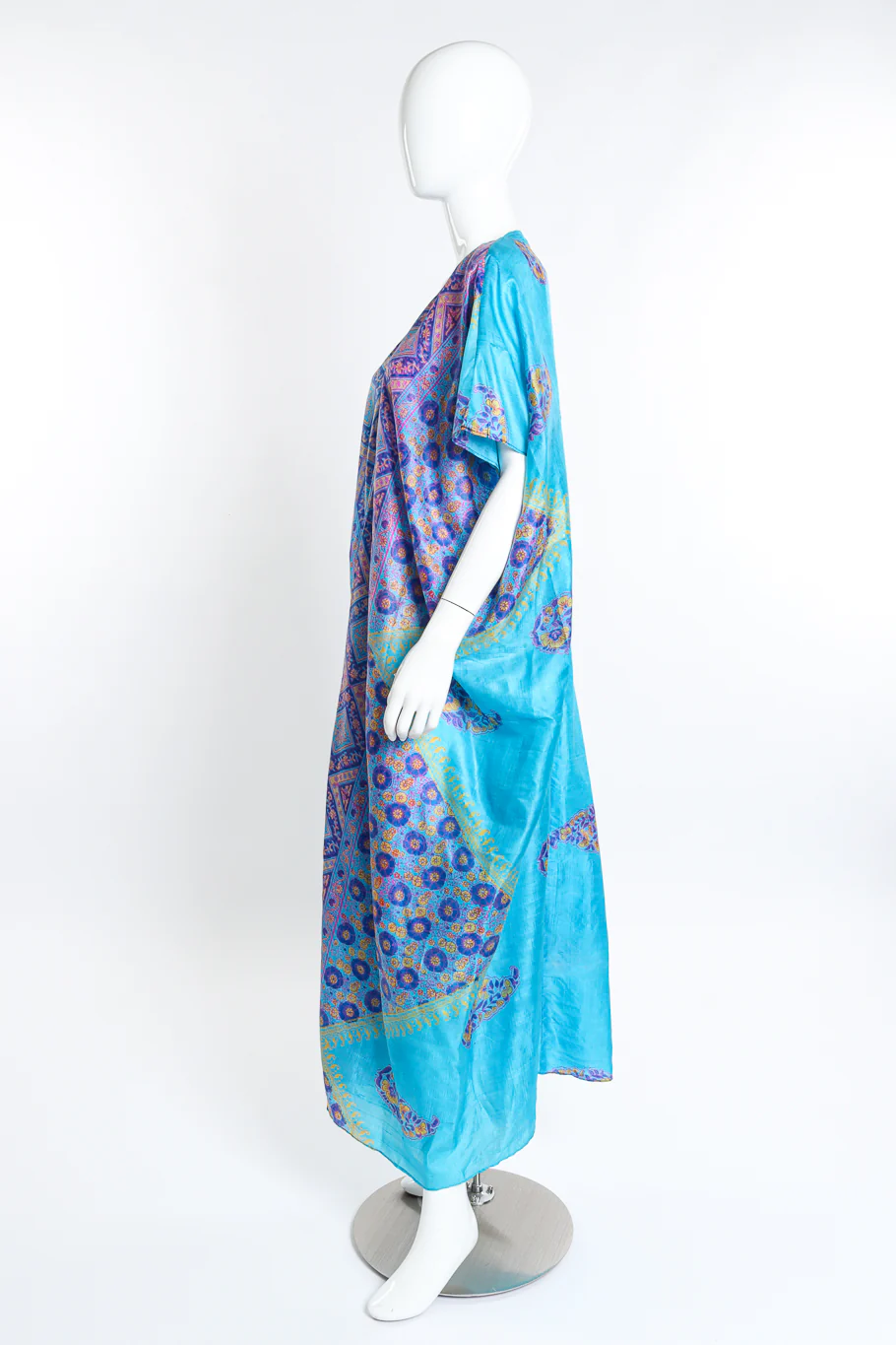 Paisley Silk Caftan - Image 3