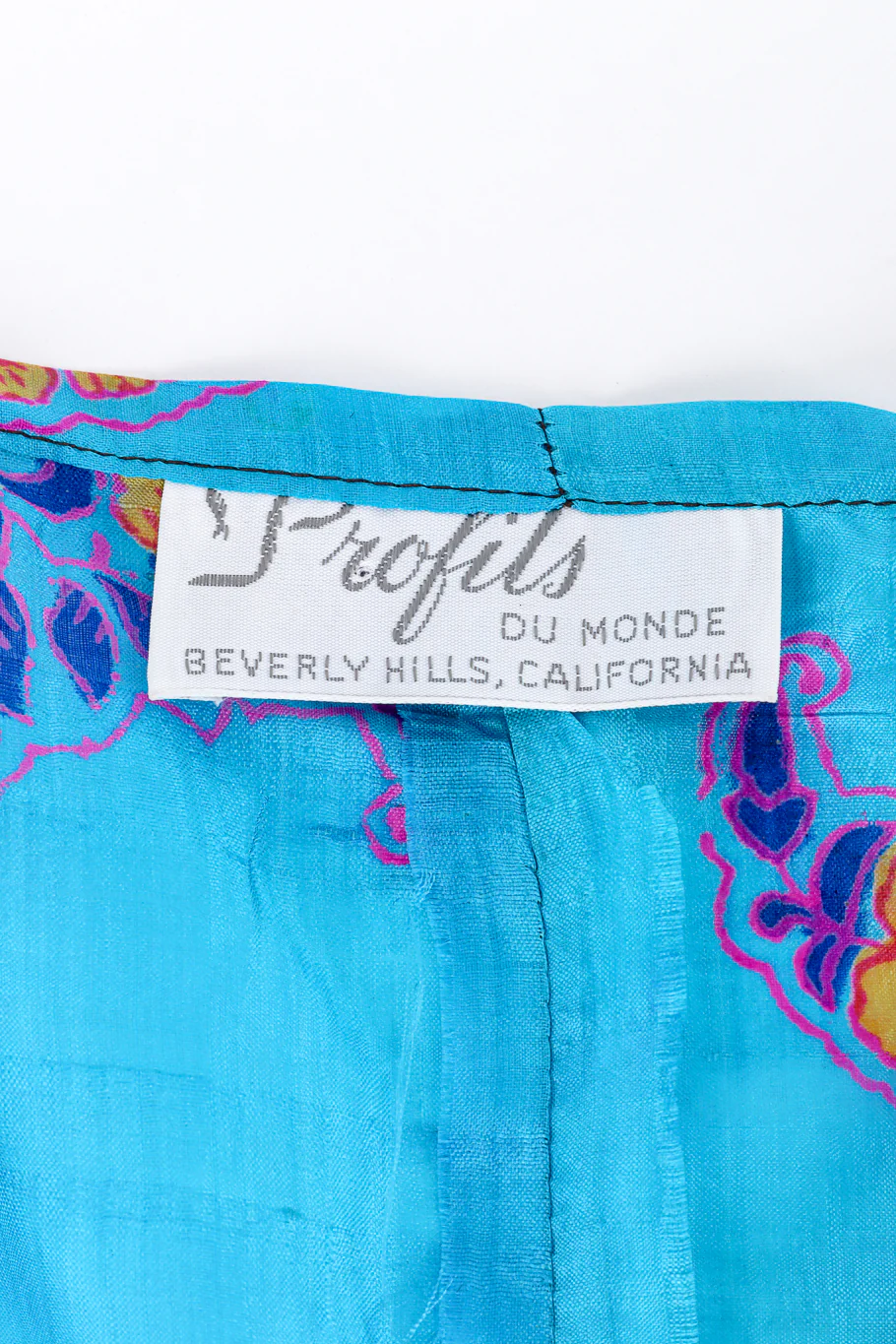 Paisley Silk Caftan - Image 8