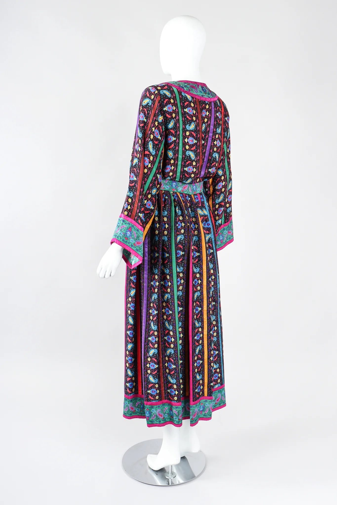 Paisley Stripe Blouse & Skirt Set - Image 6