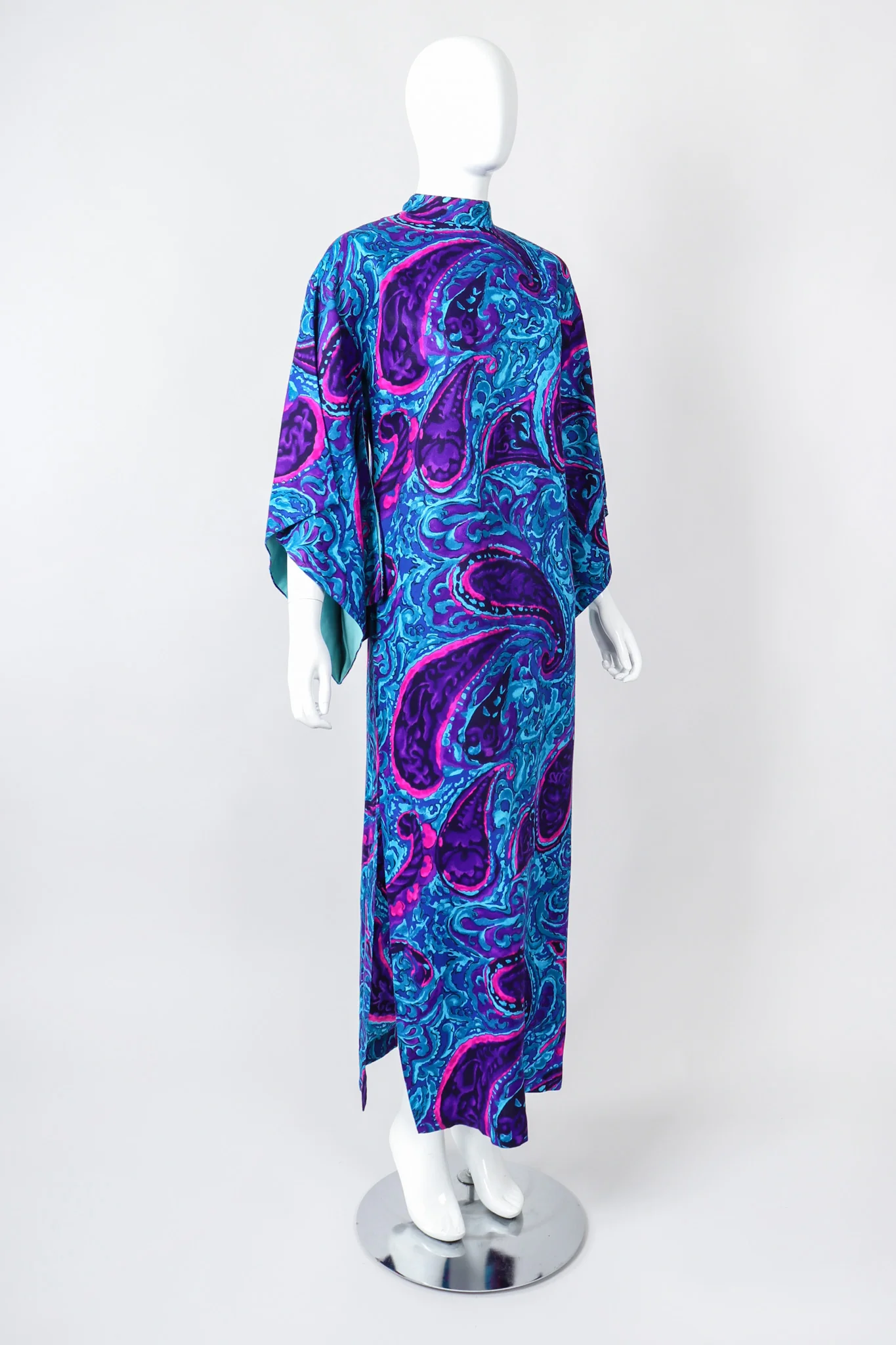 Paisley Swirl Kimono Caftan - Image 3
