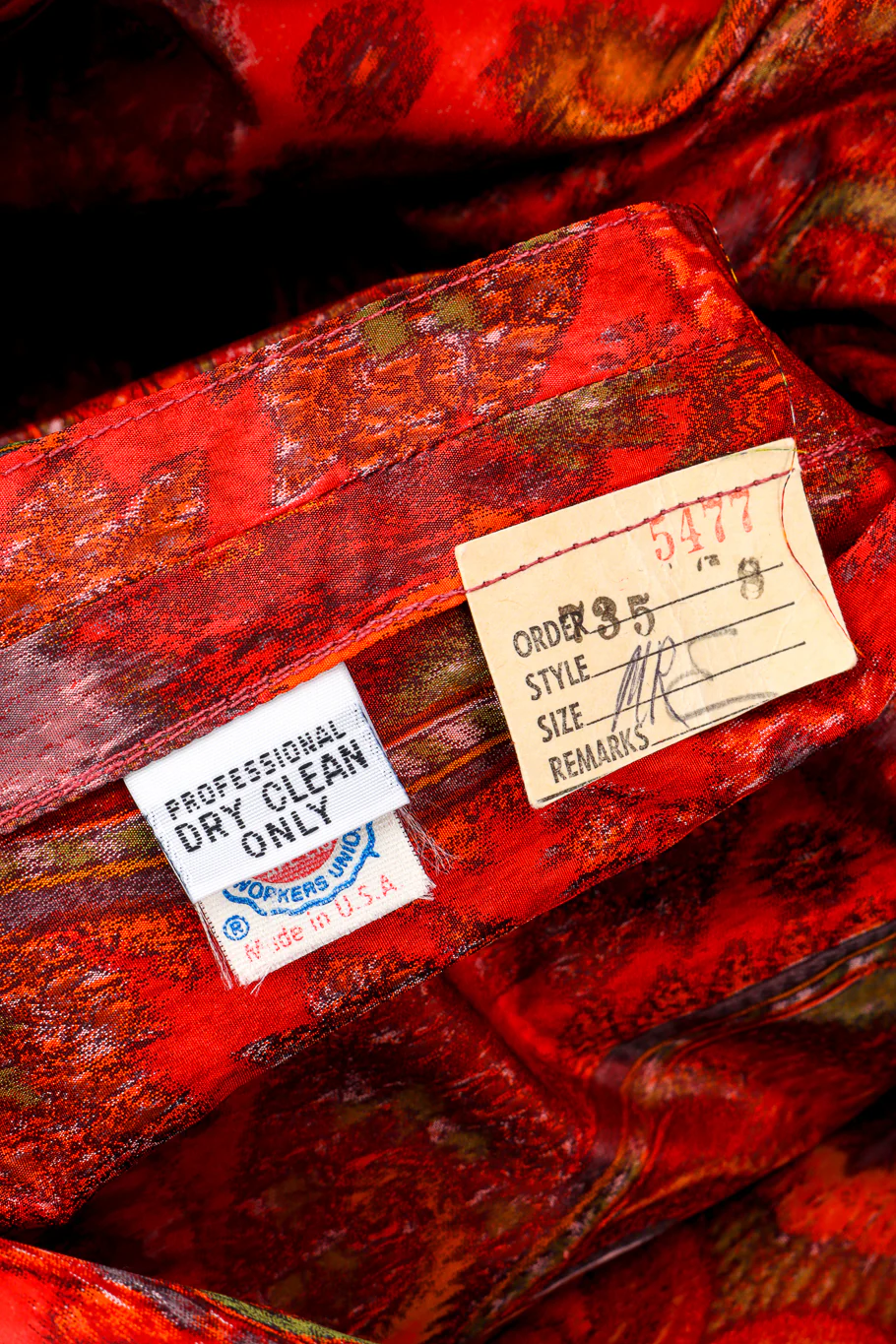 Paisley Taffeta Ball Skirt - Image 9