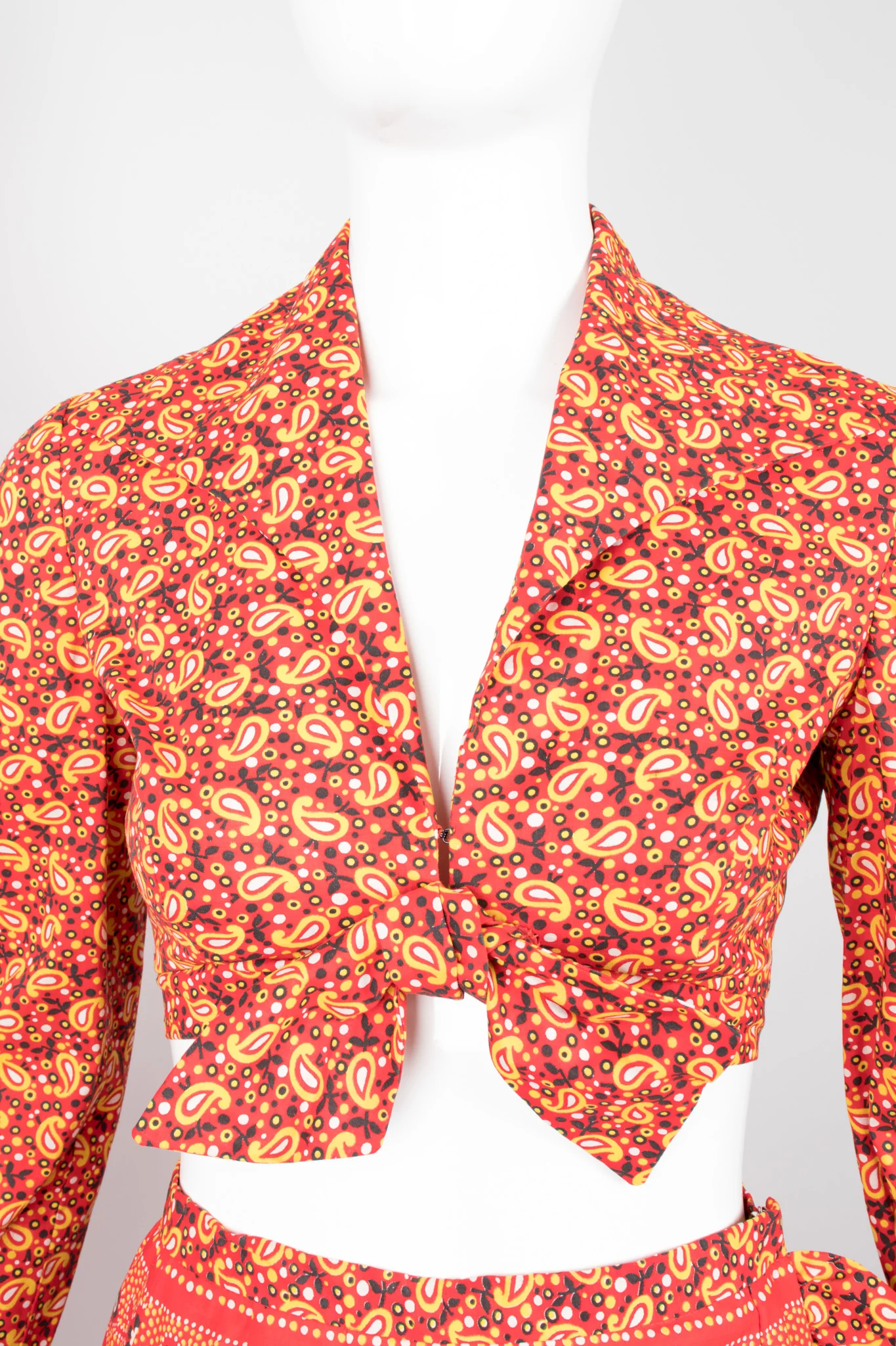 Paisley Tie Top & Ruffle Skirt Set - Image 6