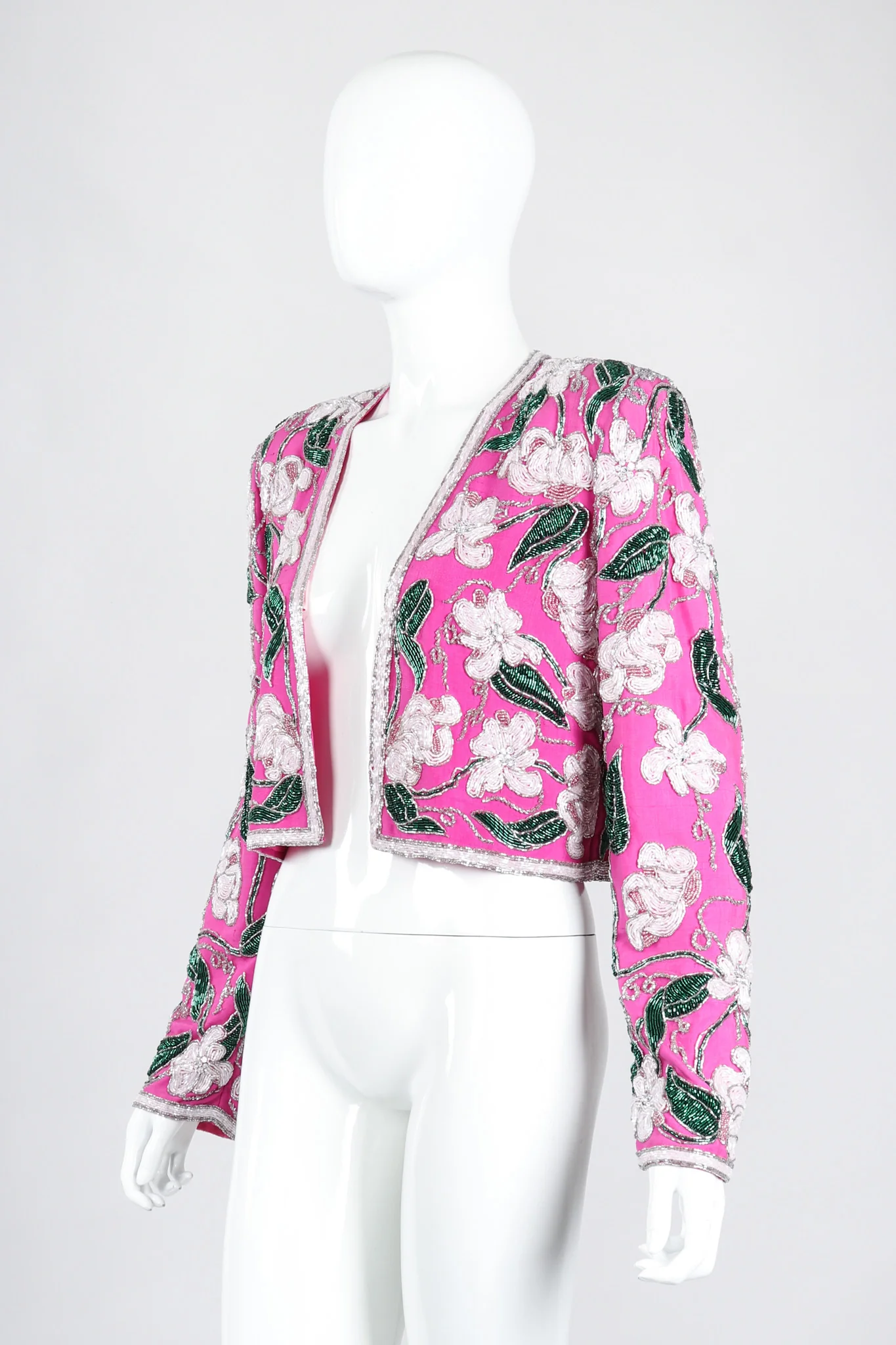 Palm Beach Beaded Jacket - Image 4