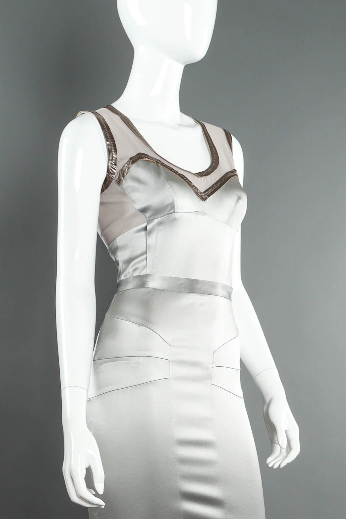 Panel Midi Sheath Dress - Image 2