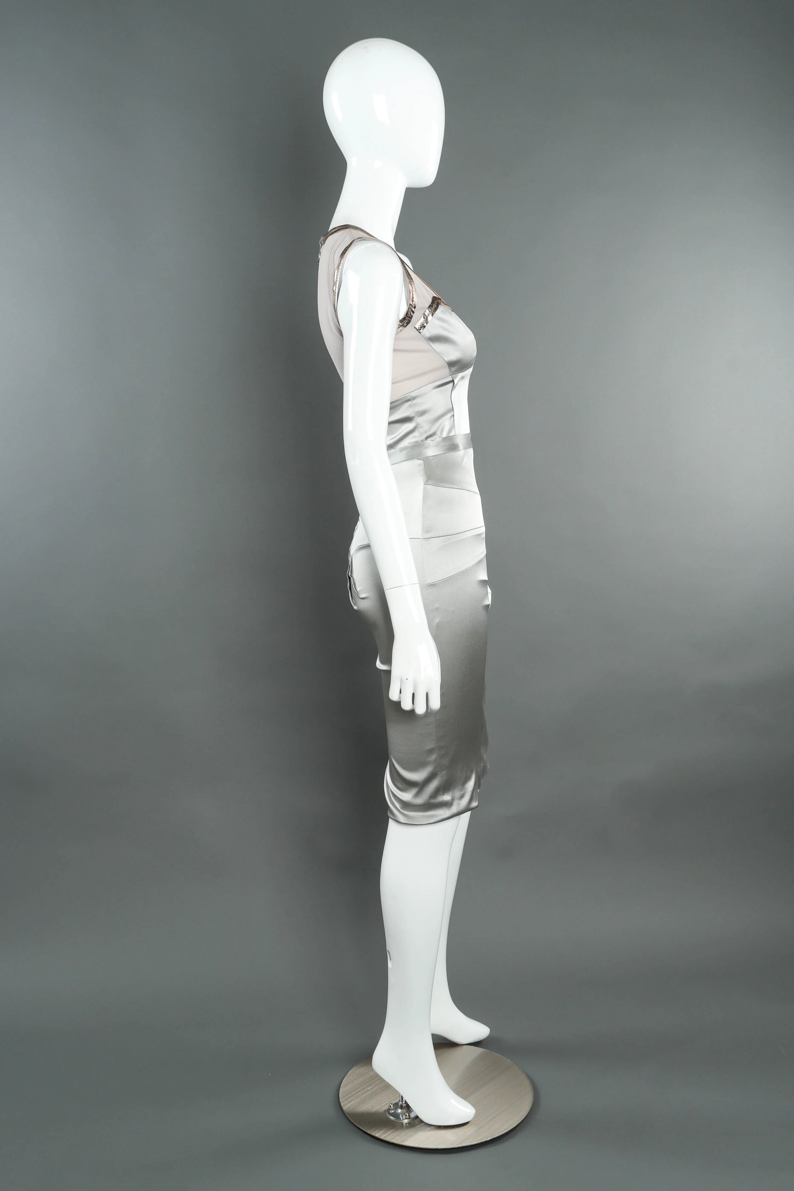 Panel Midi Sheath Dress - Image 3