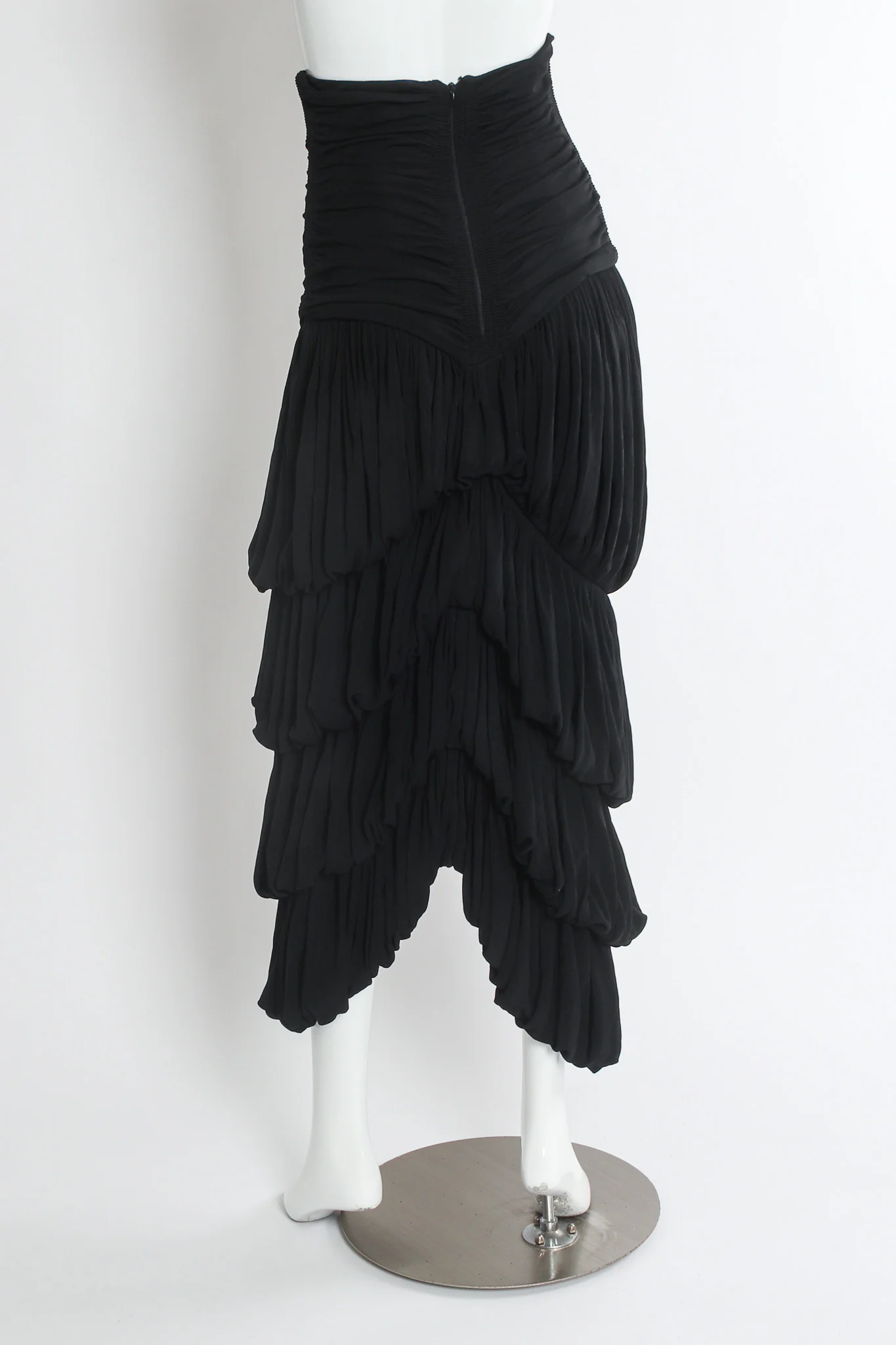 Parachute Drape Tiered Skirt - Image 3