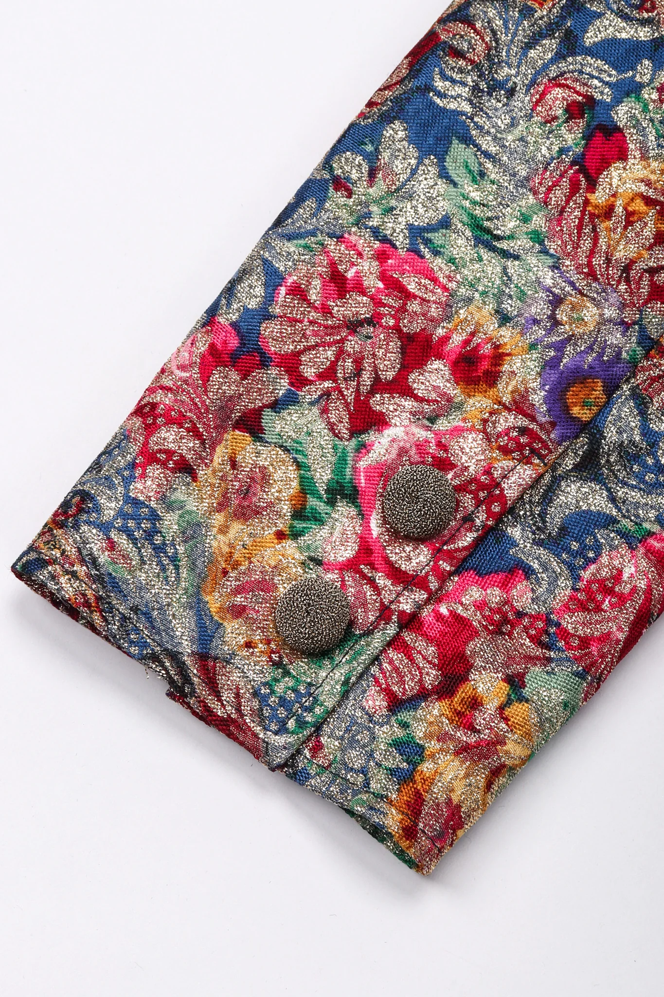 Parallèle Brocade Mandarin Jacket & Skirt Set - Image 15