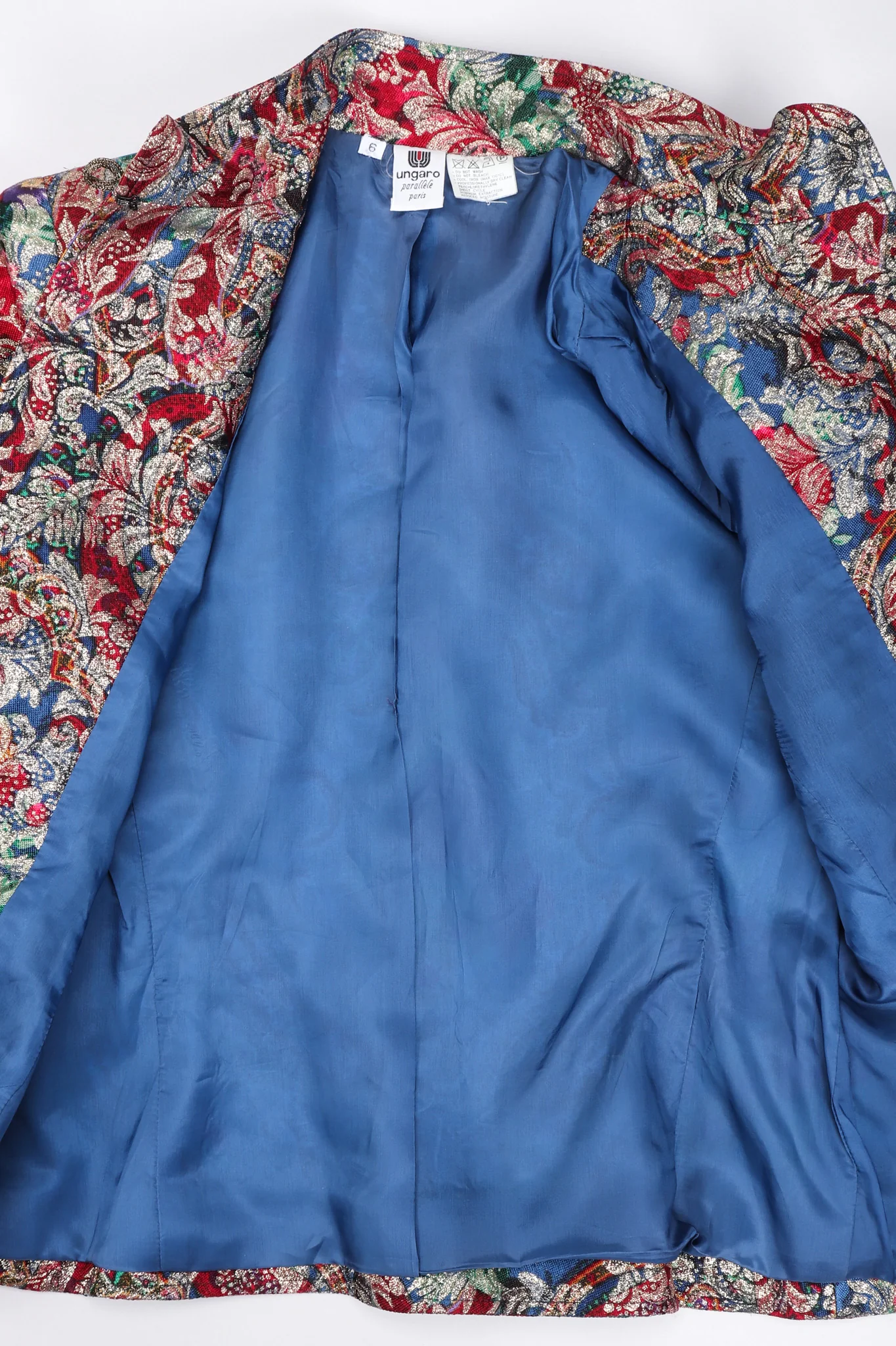 Parallèle Brocade Mandarin Jacket & Skirt Set - Image 19