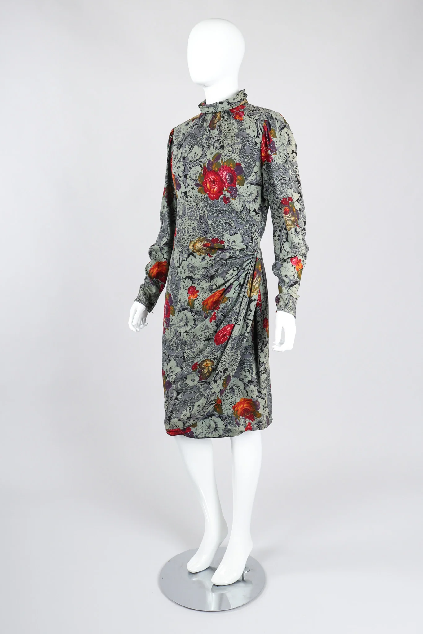 Parallèle Floral Lace Print Dress