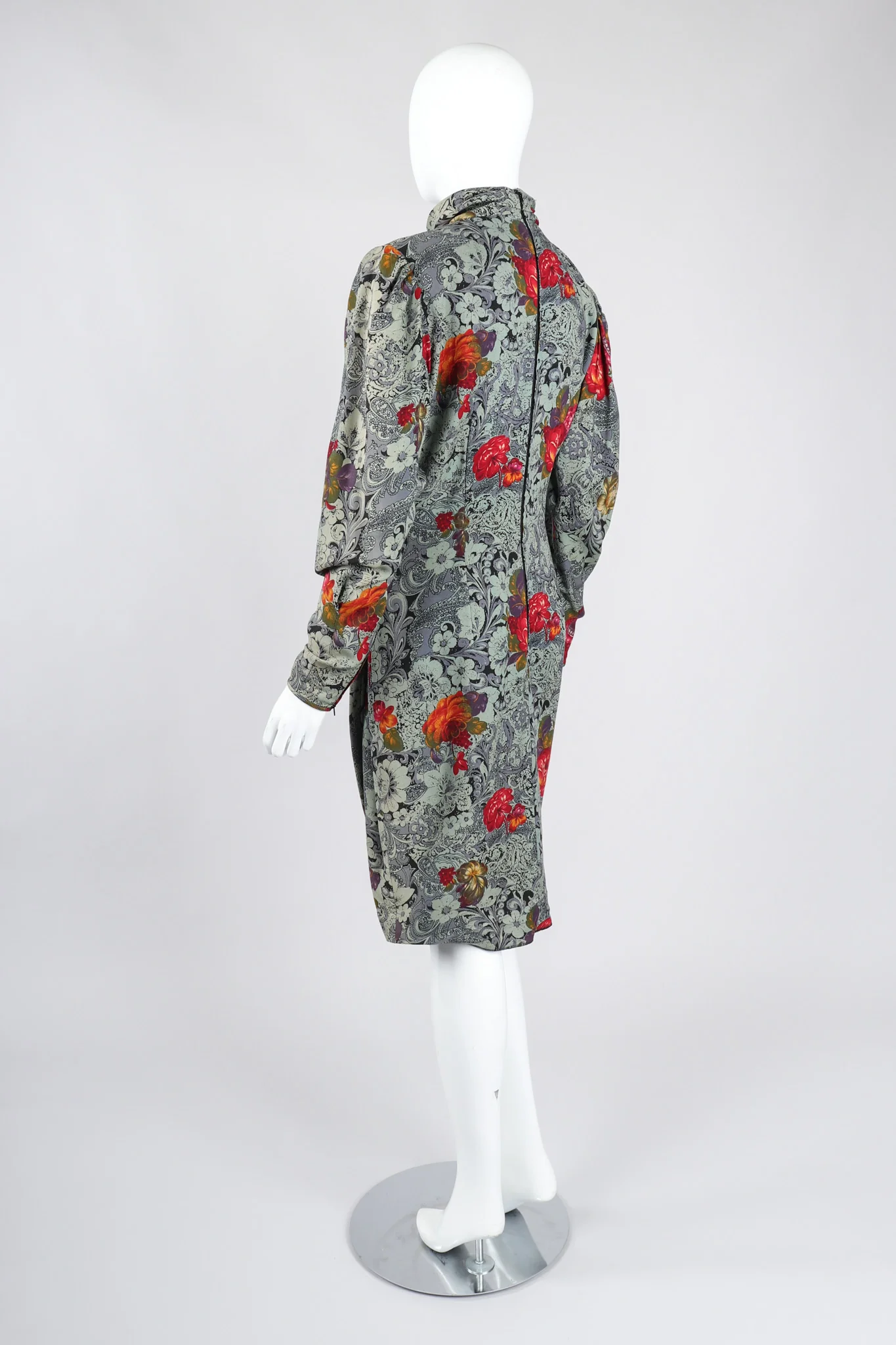 Parallèle Floral Lace Print Dress - Image 5