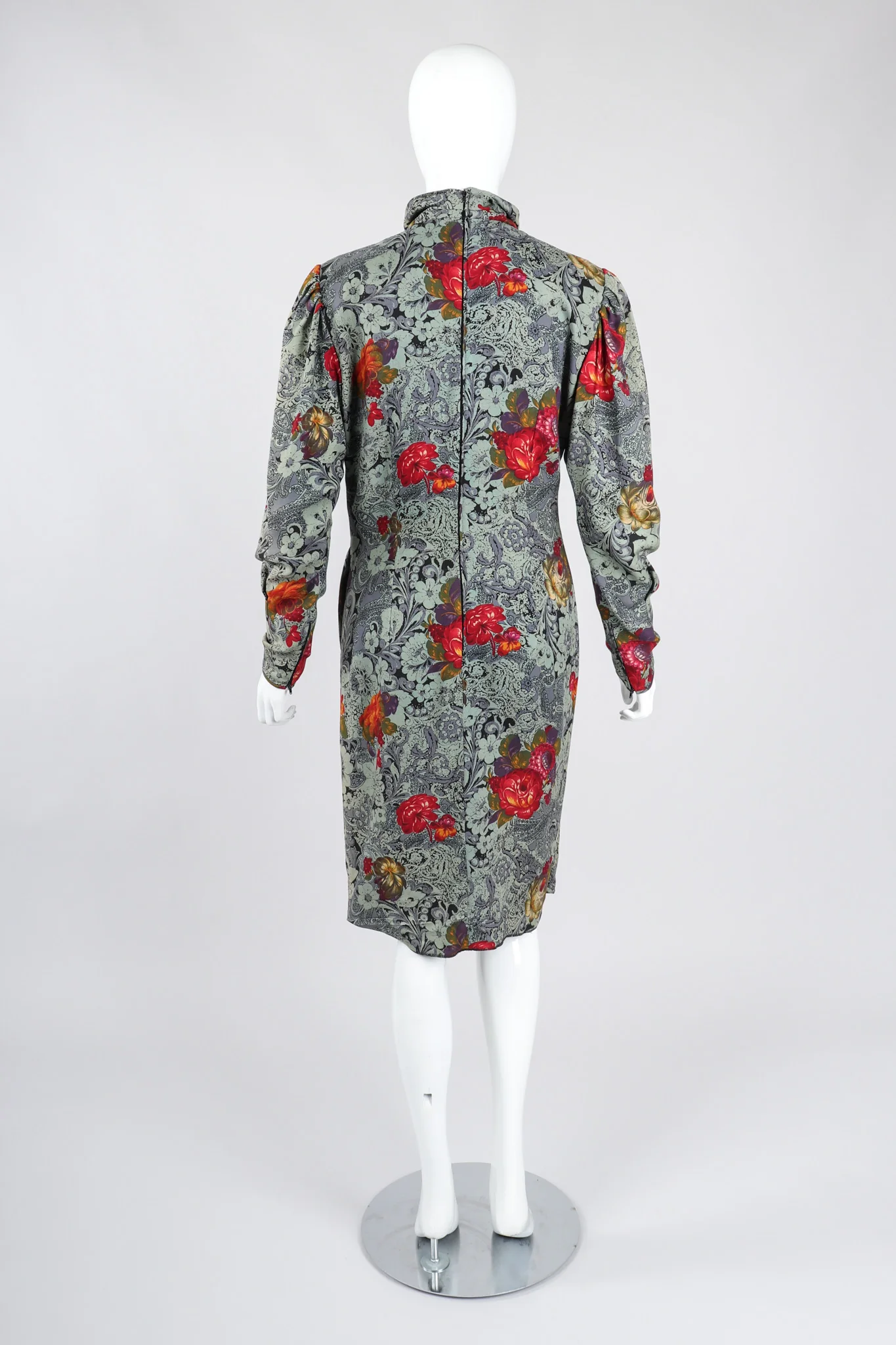 Parallèle Floral Lace Print Dress - Image 6