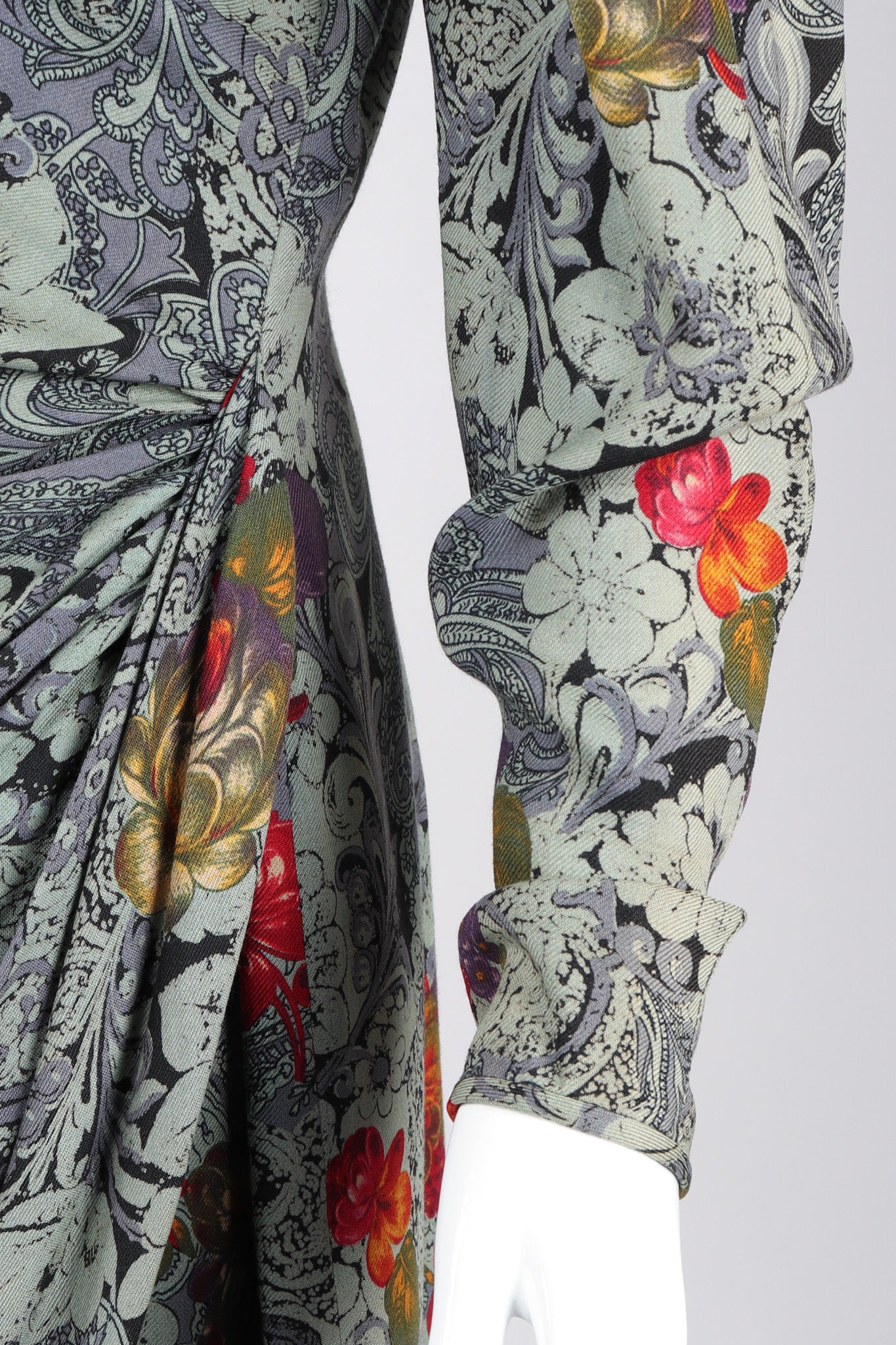 Parallèle Floral Lace Print Dress - Image 8