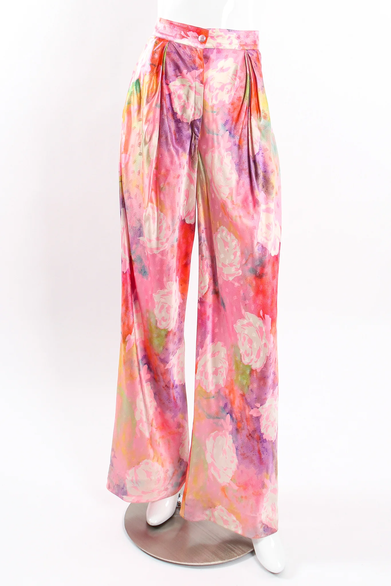 Parallèle Floral Silk Three-Piece Leisure Set - Image 21