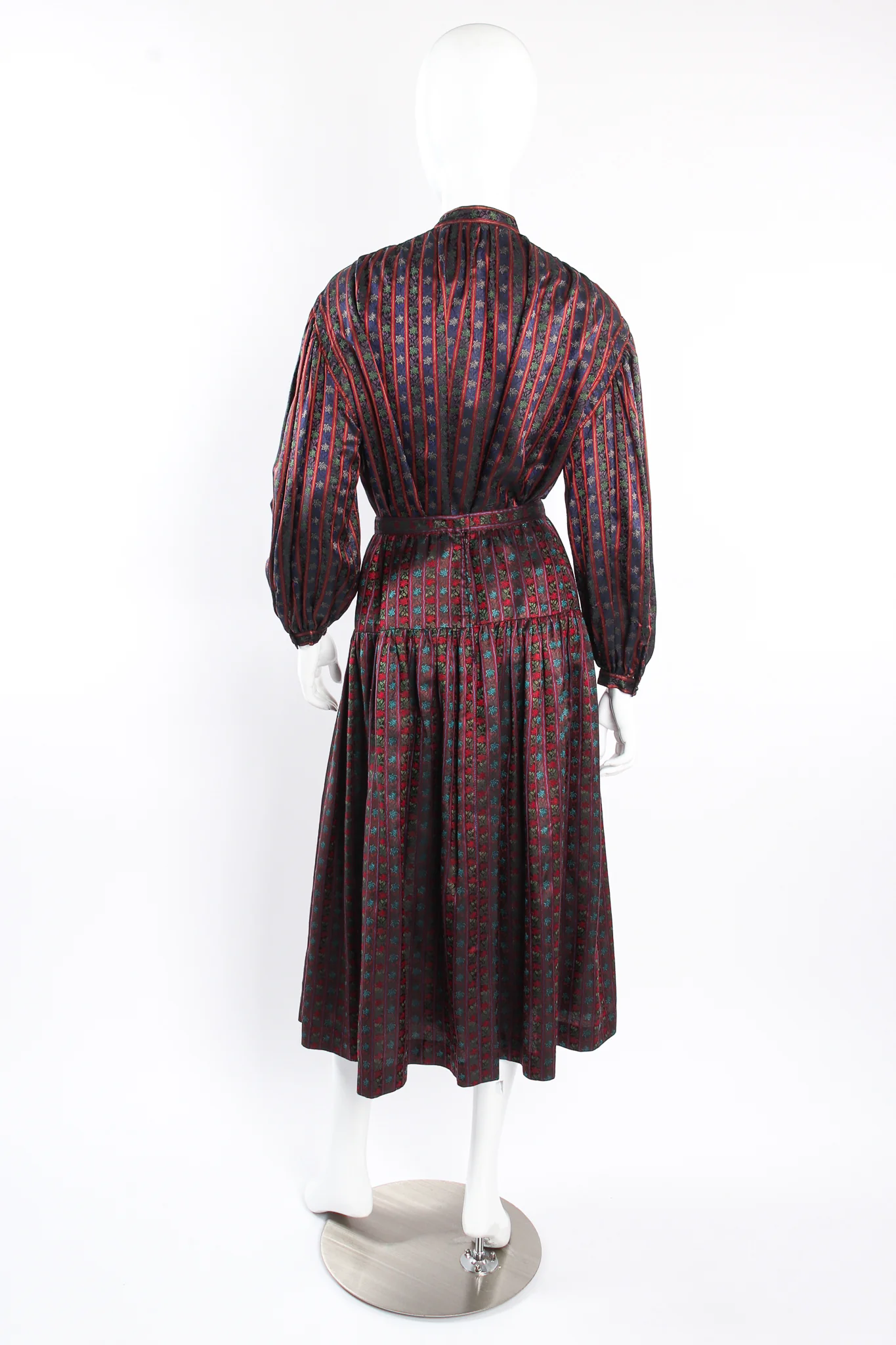 Parallèle Ribbon Stripe Blouse & Skirt Set - Image 5