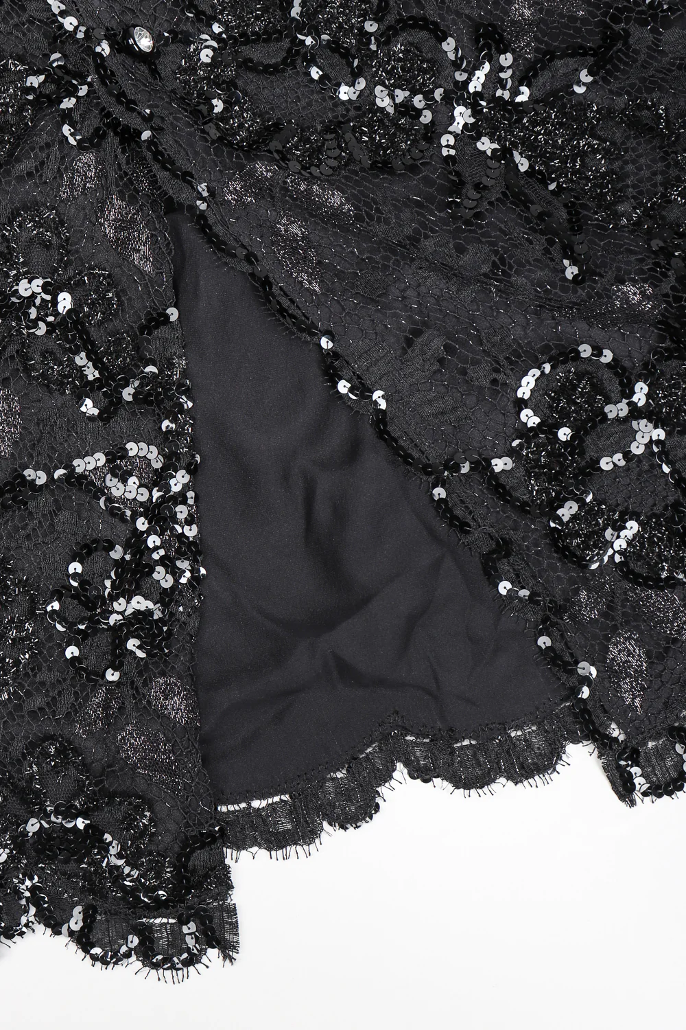Parallèle Sequin Lace Cocktail Dress - Image 8