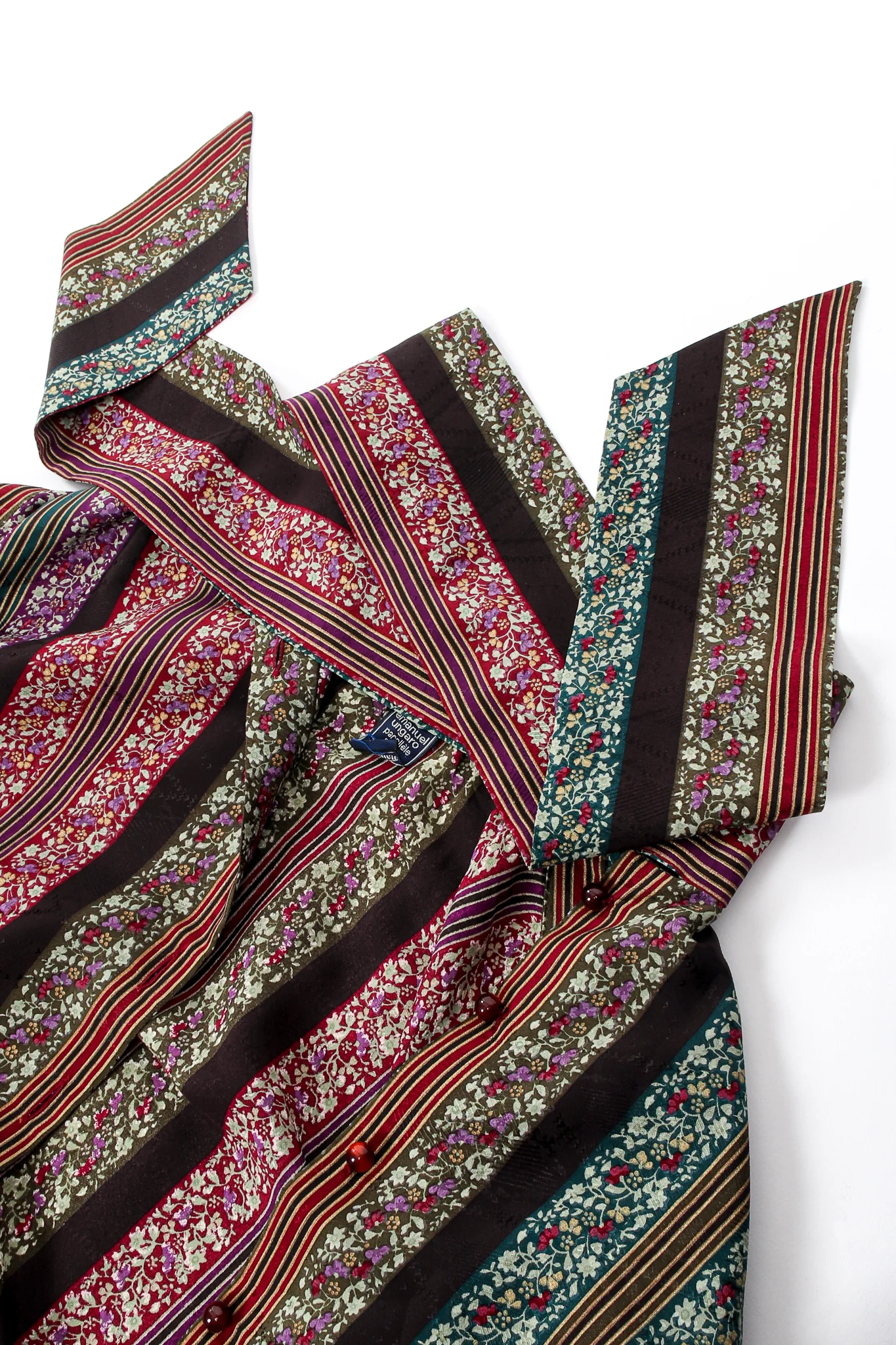 Parallèle Striped Ballon Sleeve Blouse - Image 7
