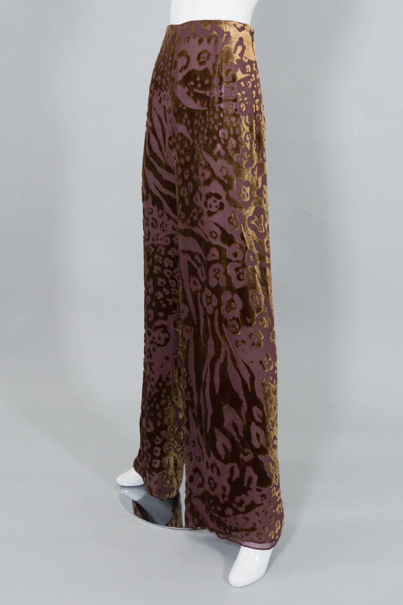 Parallèle Velvet Burnout Pant - Image 2