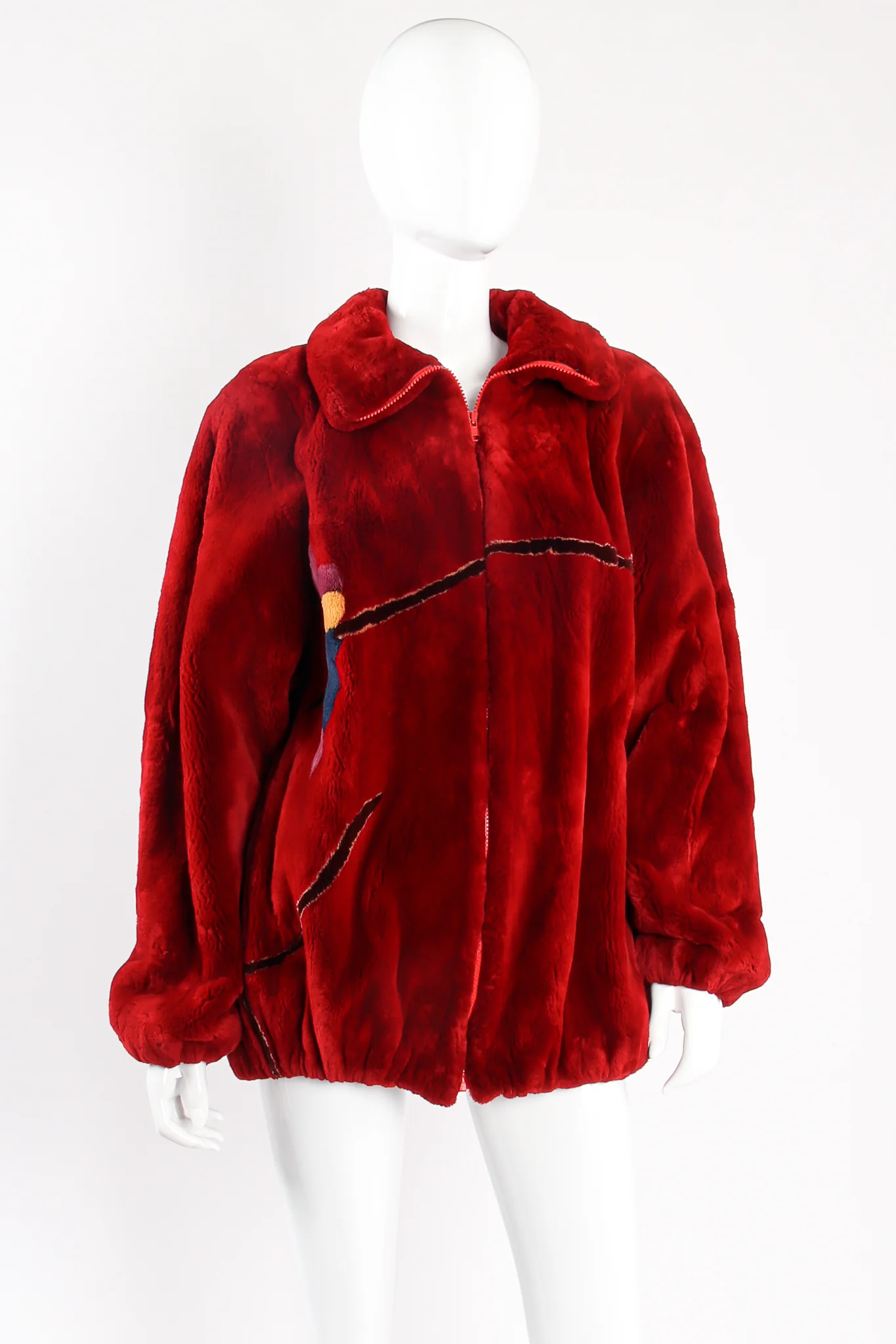Parrot Pandemonium Fur Coat - Image 4