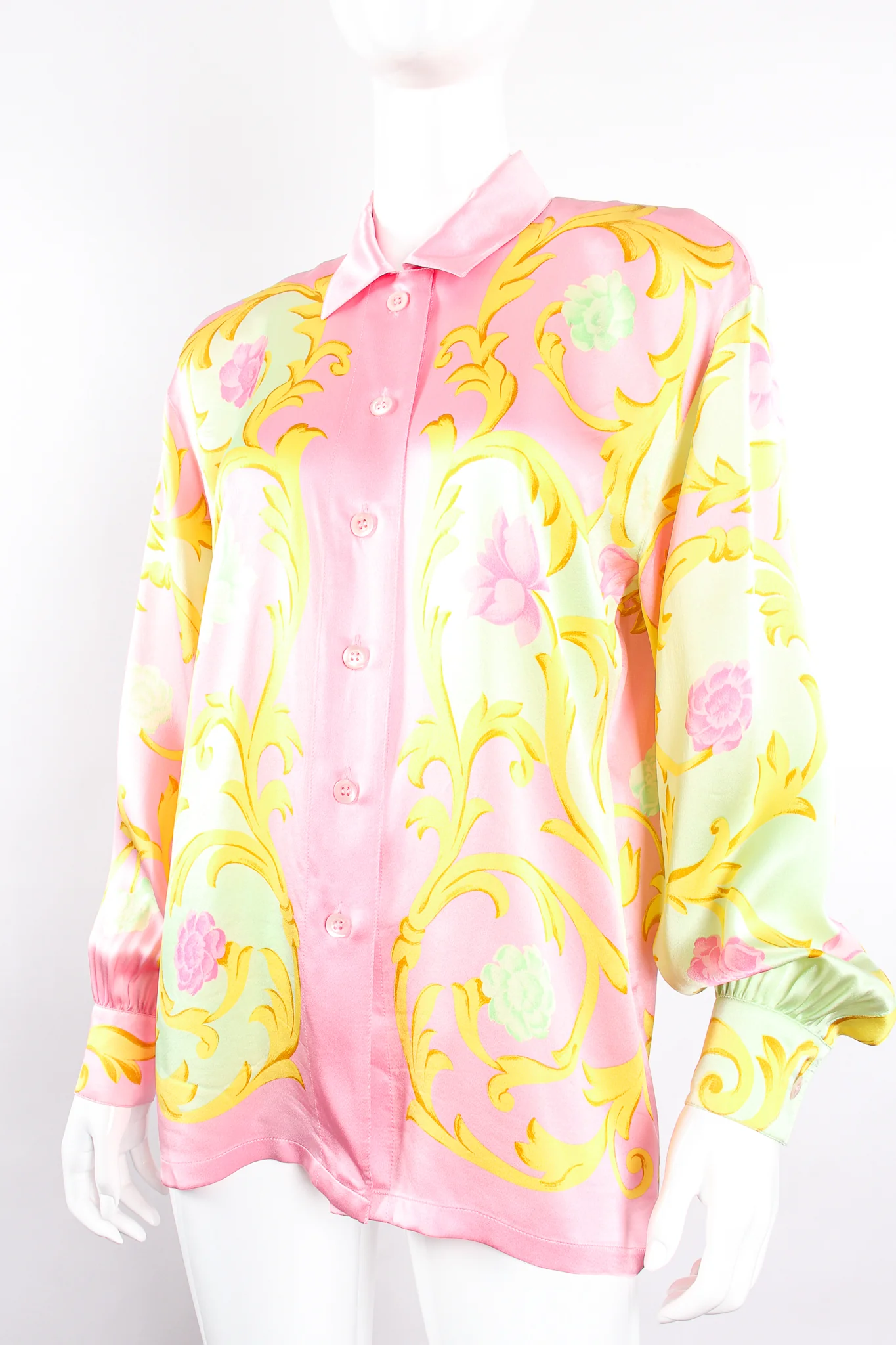 Pastel Baroque Blossom Shirt - Image 5
