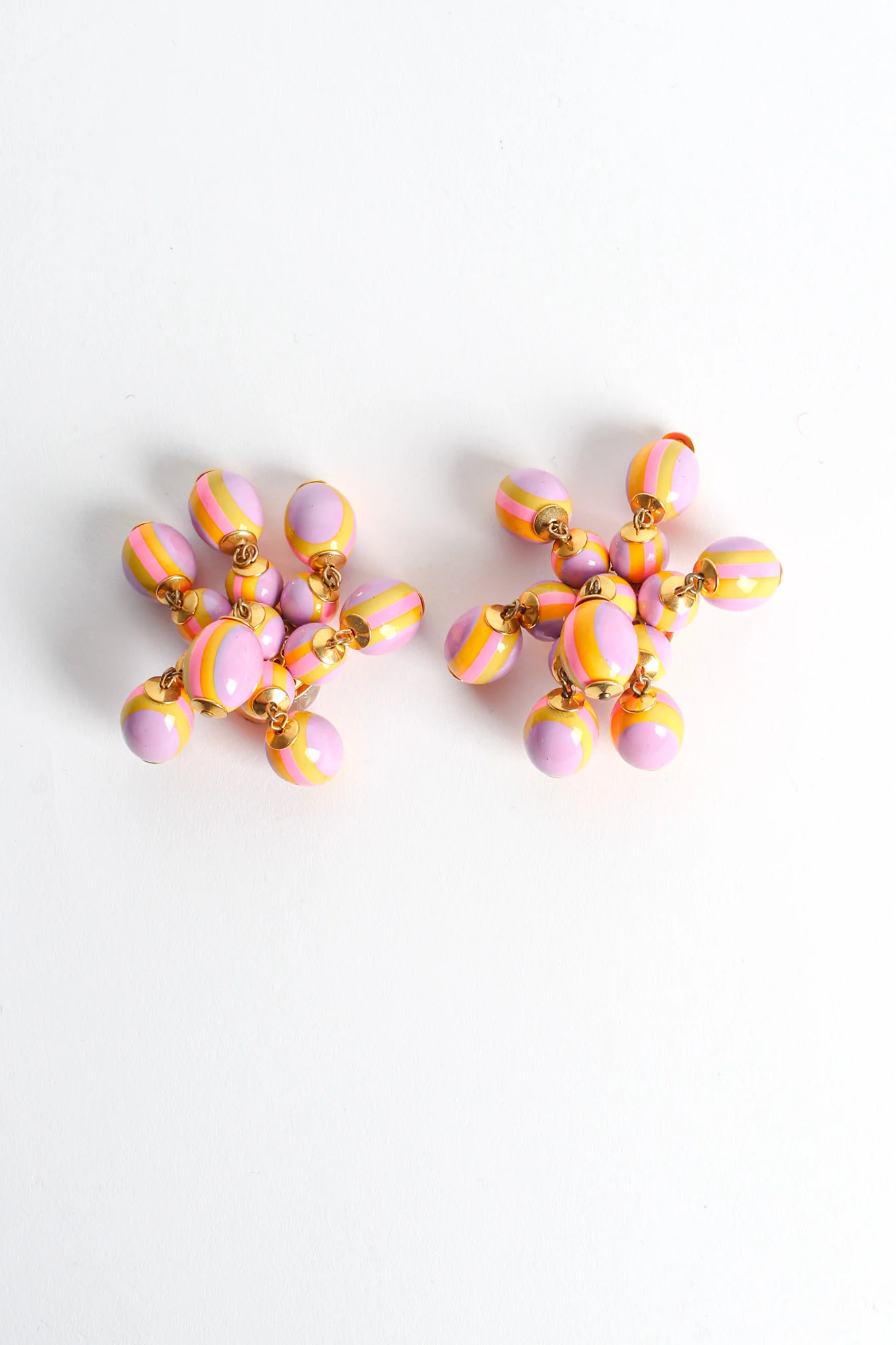 Pastel Egg Cluster Earrings - Image 4